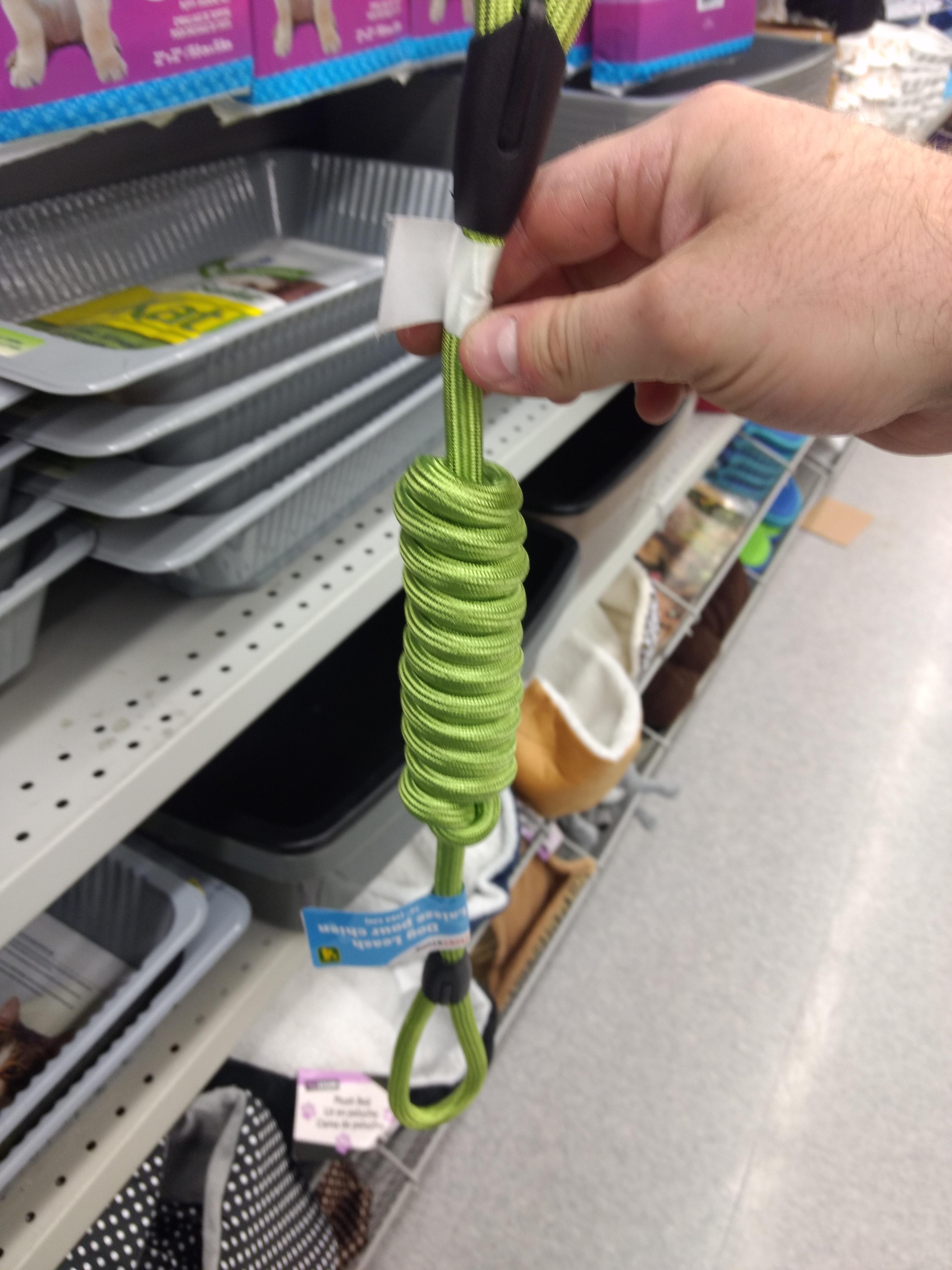 Saw this "Dog Leash" at a Dollar store r/mildlyinteresting