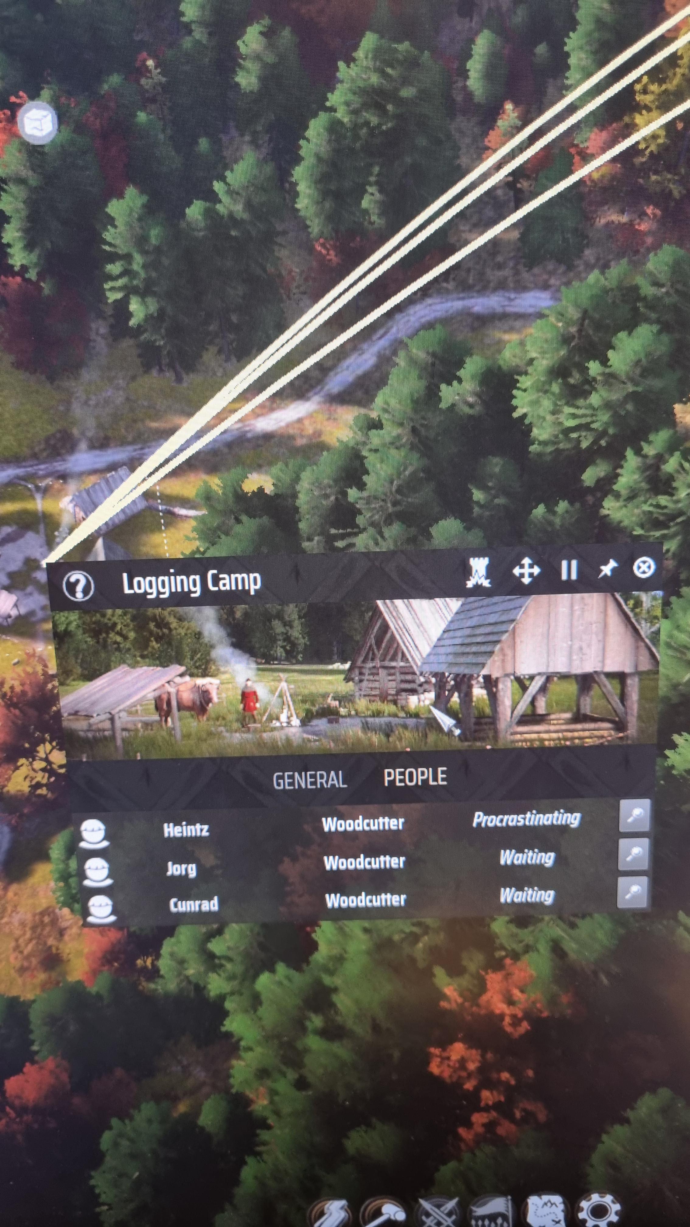 Logging camp idle workers r/ManorLords