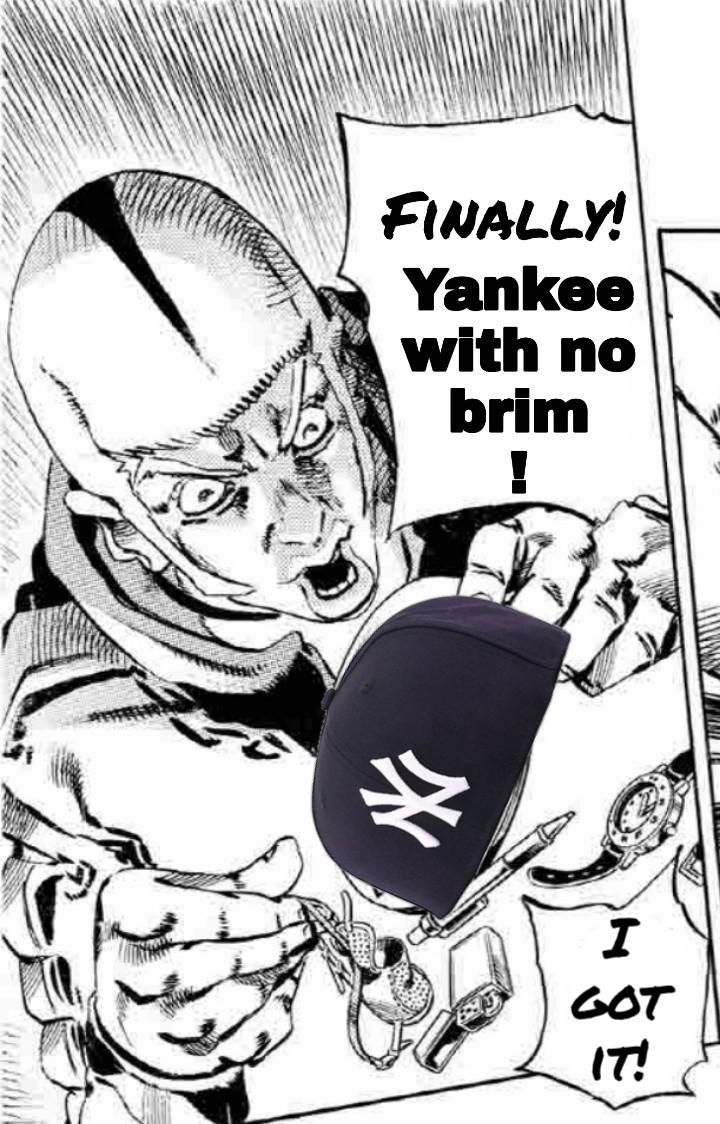 An amazing face I found while reading the part 6 manga. Had to make a