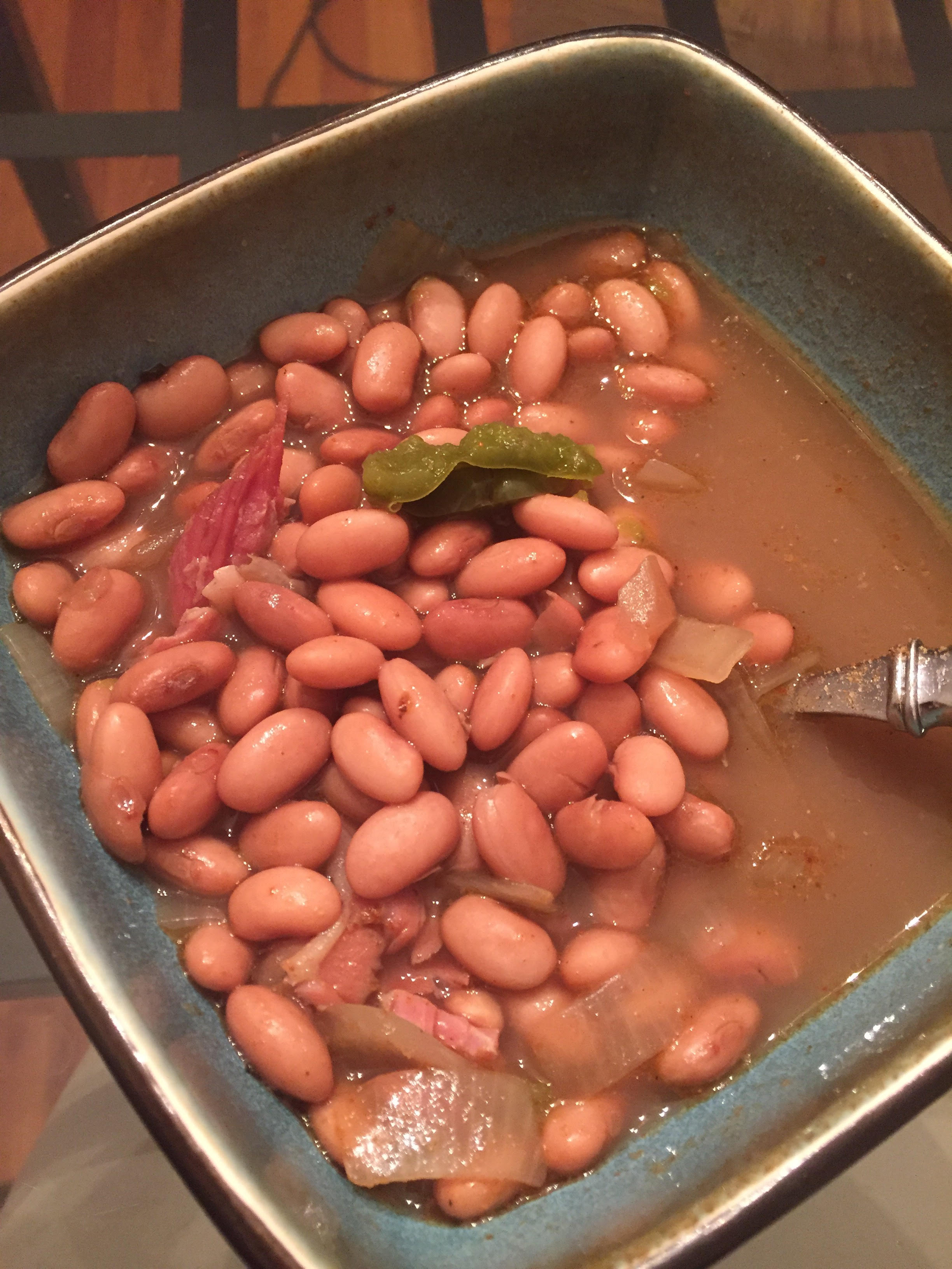 Slow Cooker Ham and Jalapeno Pinto Beans r/slowcooking