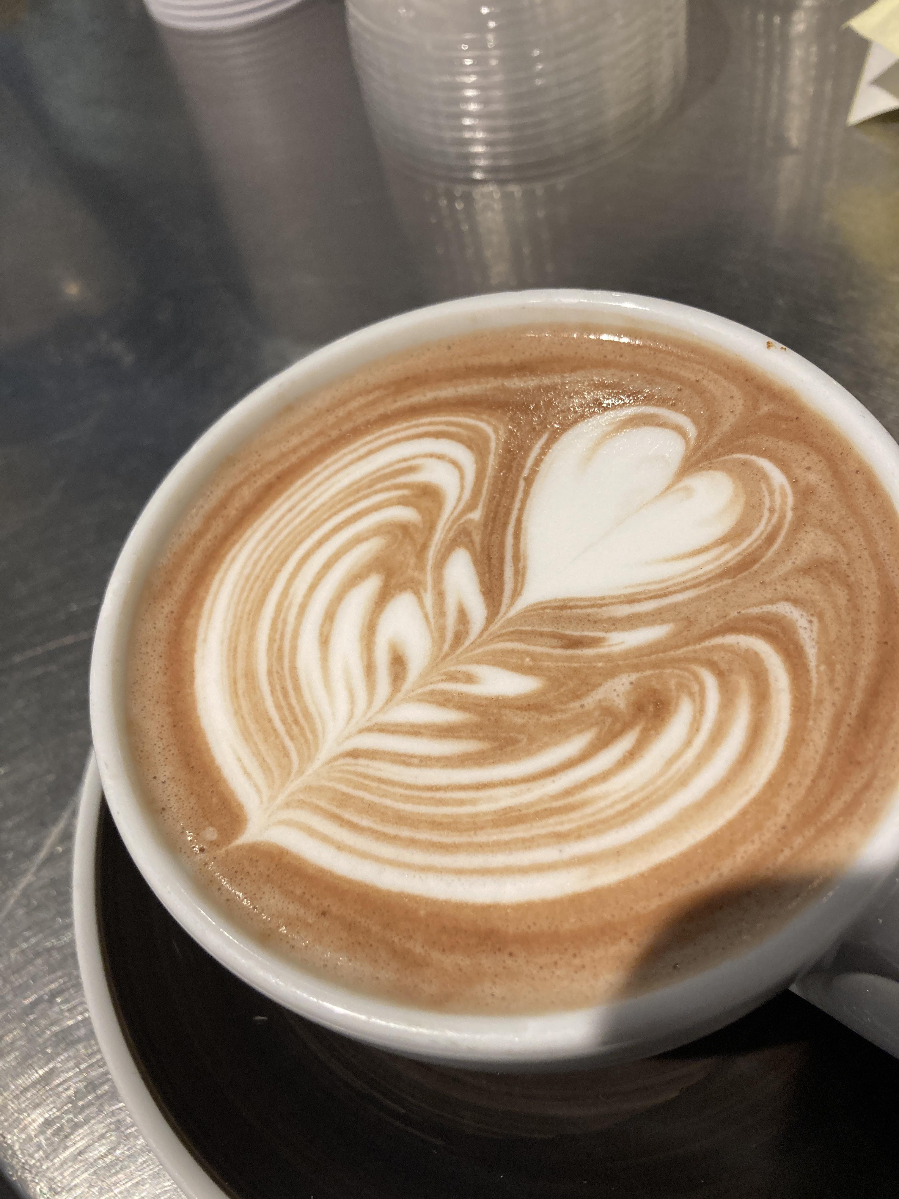 Just some hot chocolate barista