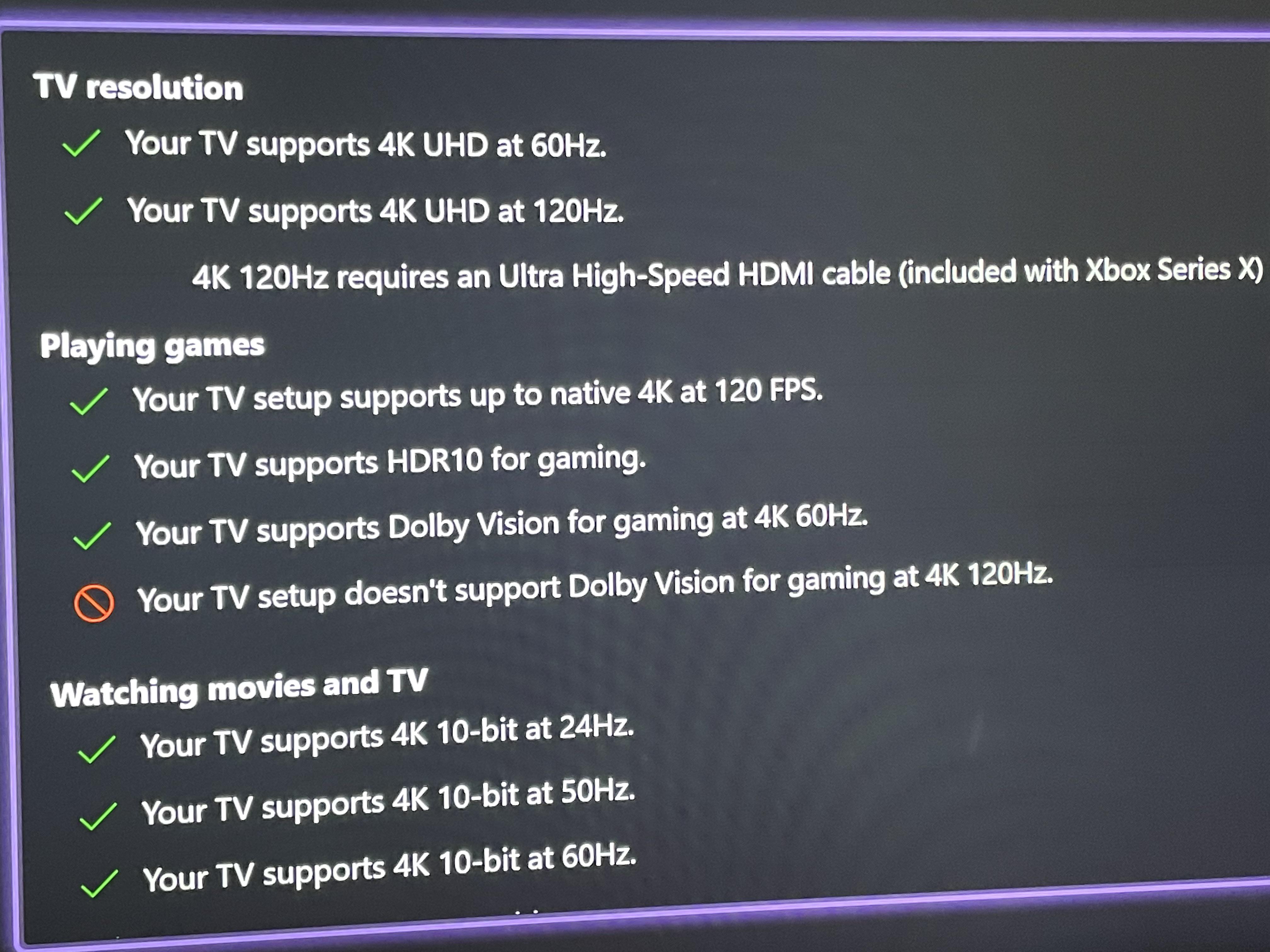 Dolby Vision not working at all and I don’t know why. I have a capable