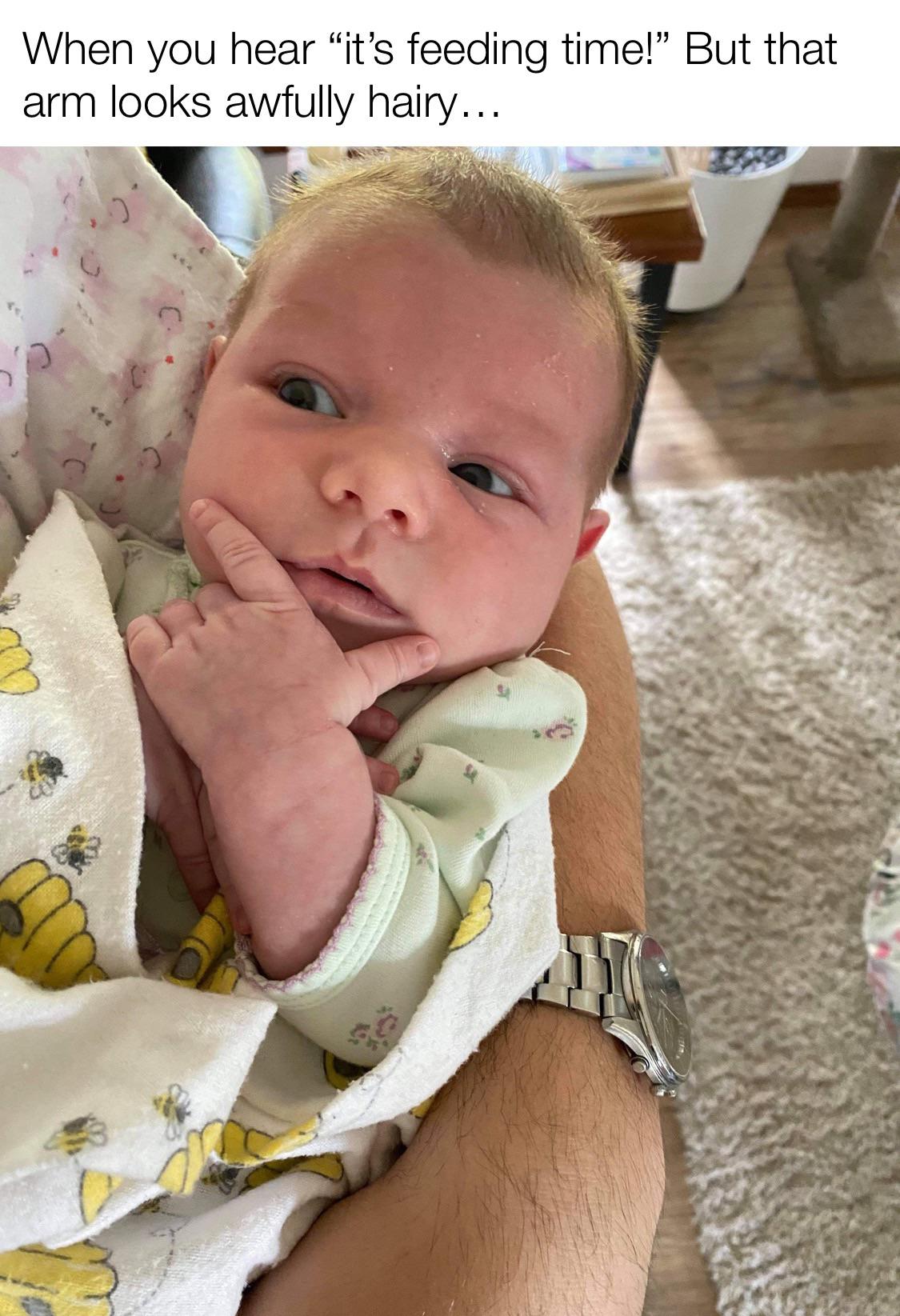 This is my best friends new baby girl. He sent me this picture and I