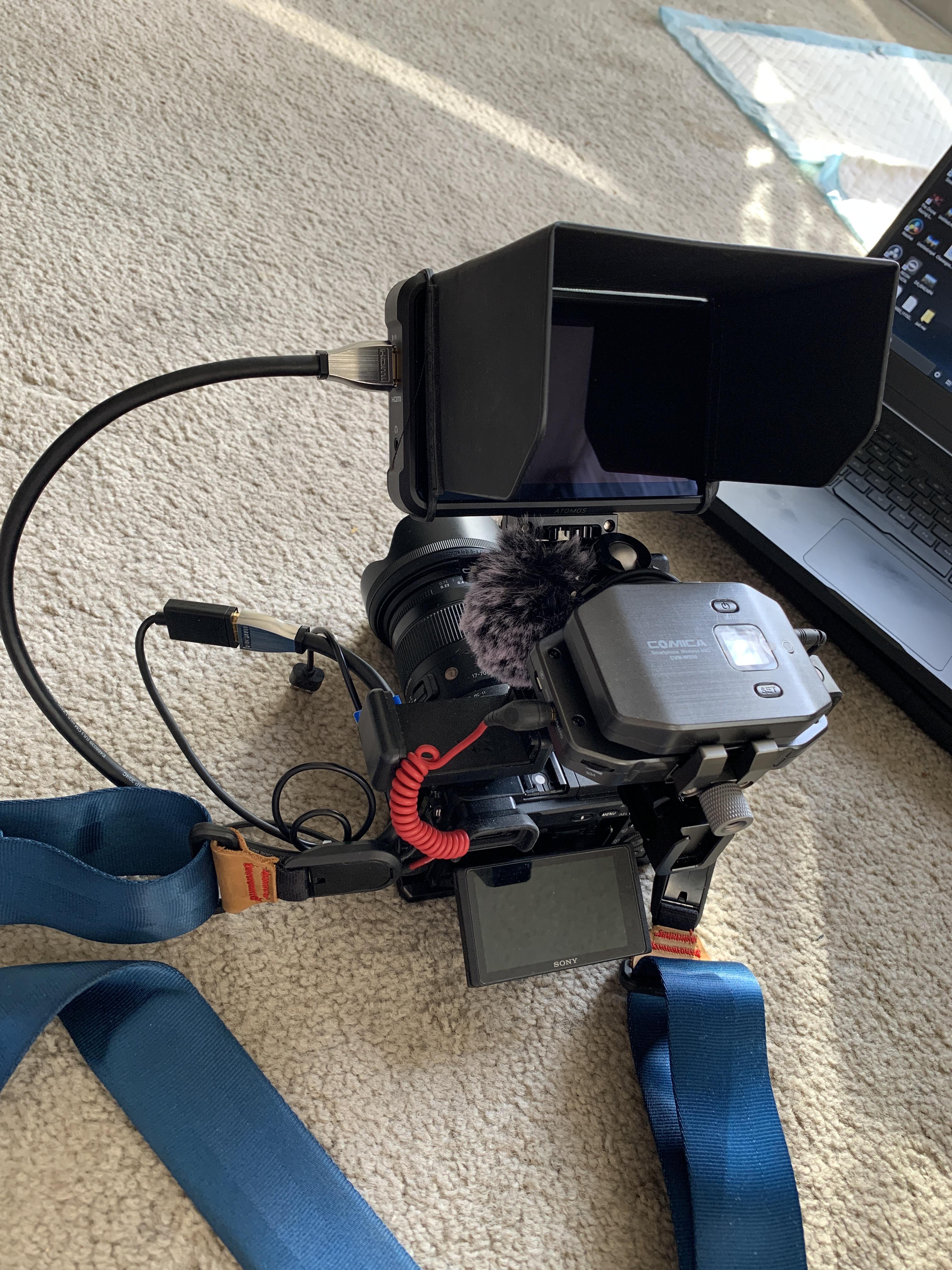 My Sony a6400 travel filmmaking kit , avoiding tripods and stabilizer