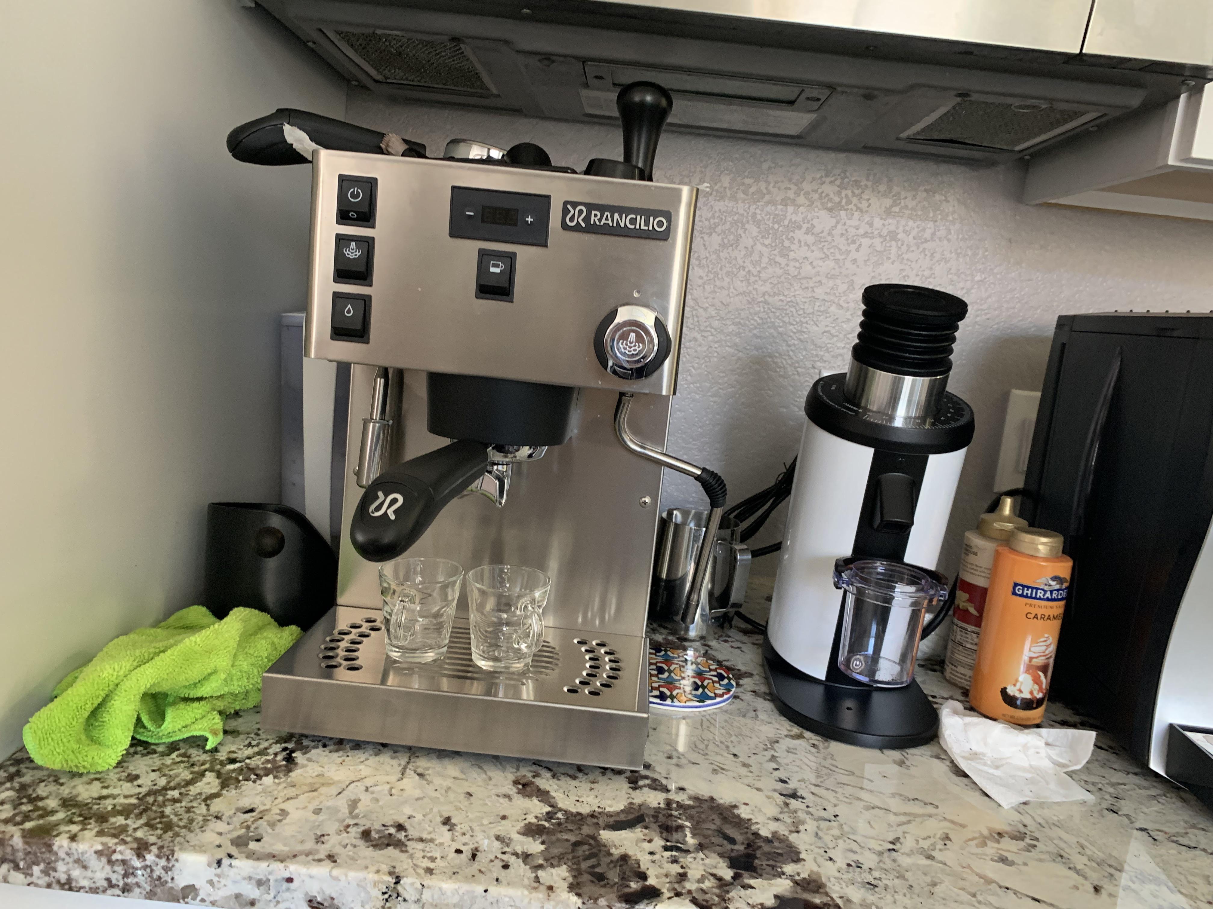 New setup, I’ll let folks know how the DF64 turns out espresso