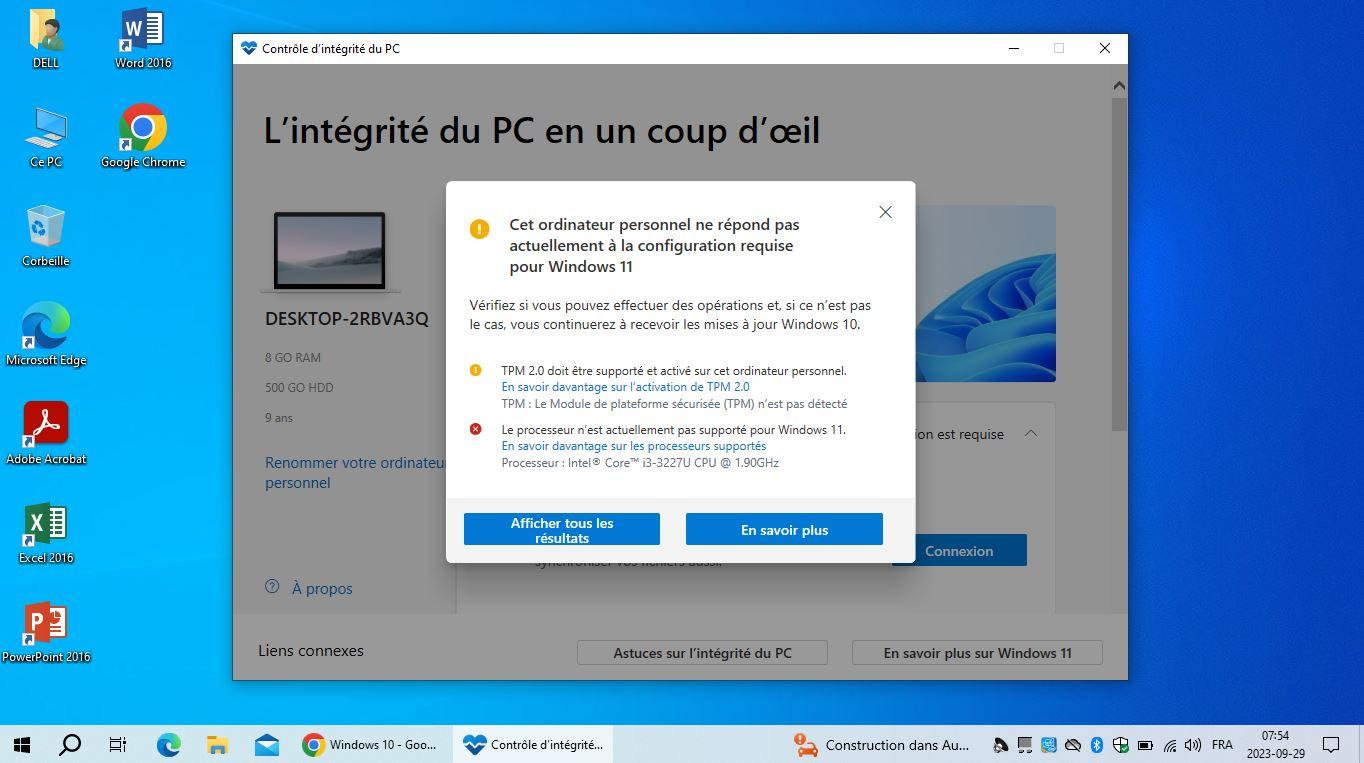 Apparently my laptop does not support the Windows 11, will this be a