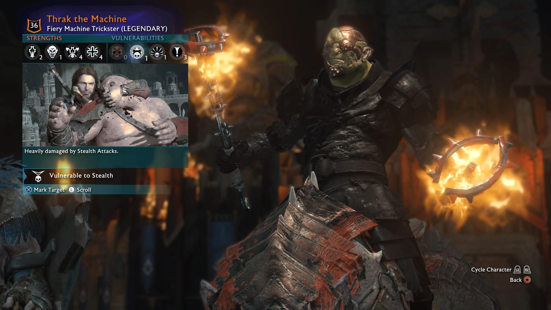 This is what happens when you Cleave an Uruk with Merchant Tattoos... r/shadowofmordor