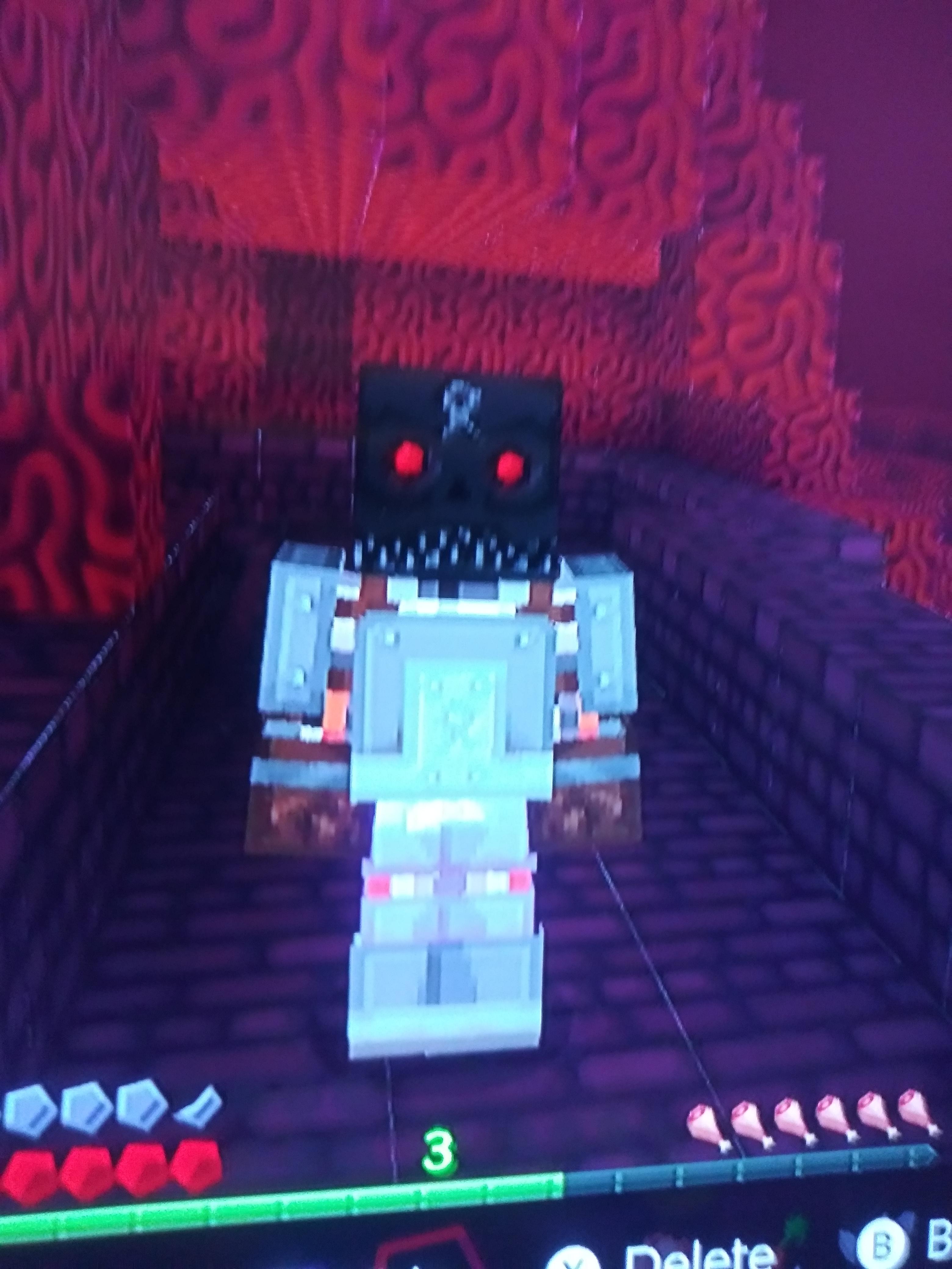 My first ever wither skeleton skull in a no cheats survival game! r