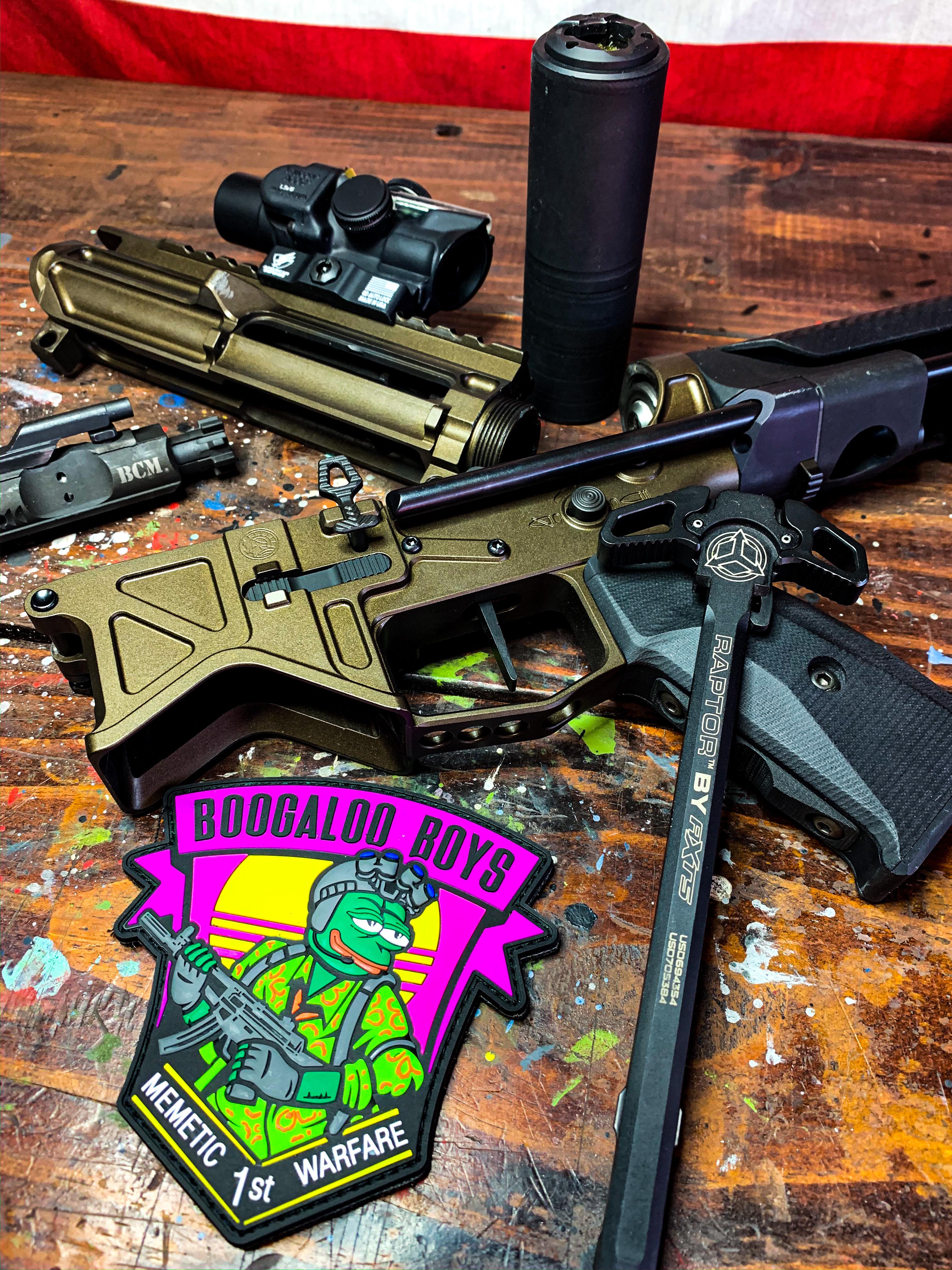 My Battle Arms 300BLK SBR w/ Trijicon ACSS and Omega 9K. Refreshing for