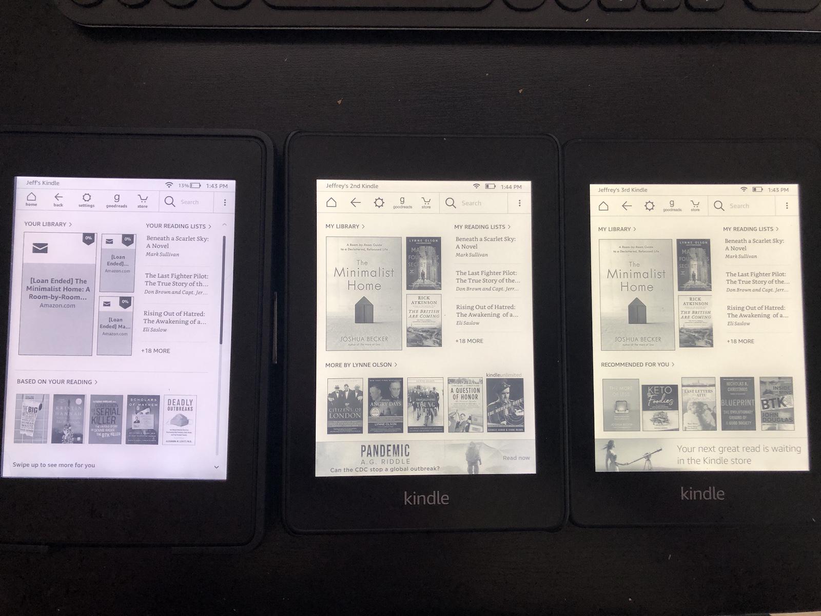 Does the Paperwhite screen get whiter over time? r/kindle