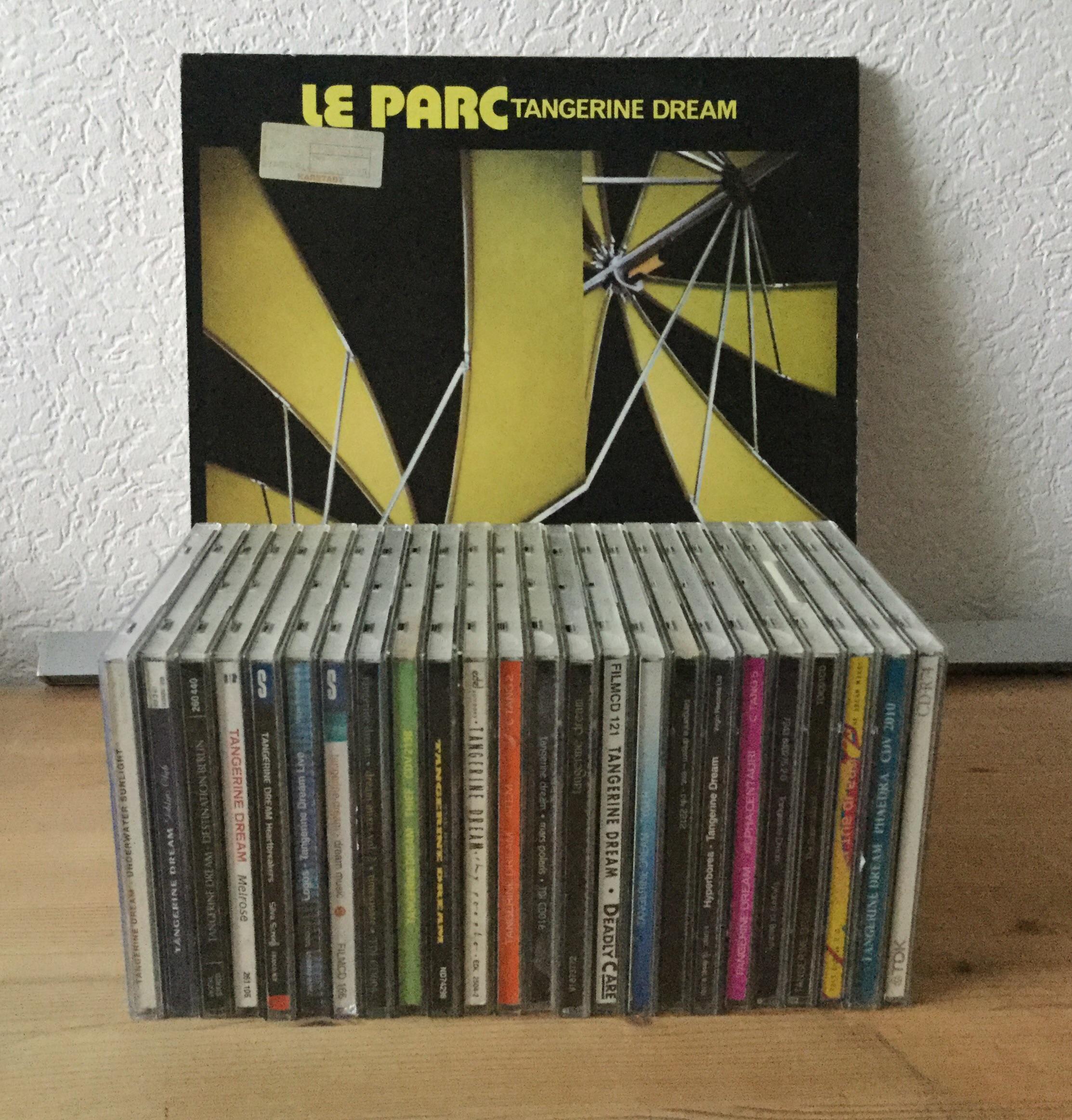 my collection of Tangerine Dream it all started with 'Le Parc' r/Cd_collectors