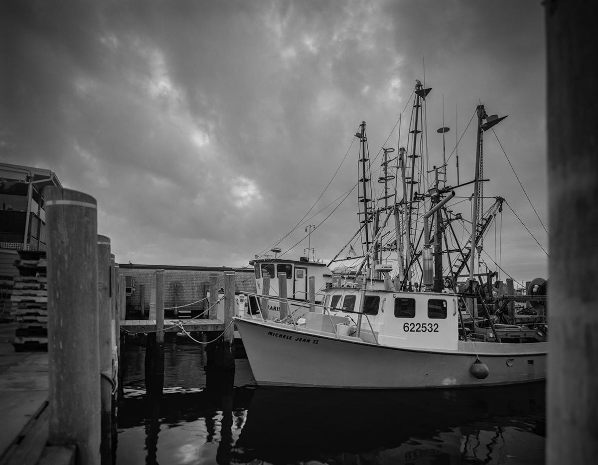 Fishing boats, Point Judith Rhode Island, Ilford Hp5 plus, asa 400 r