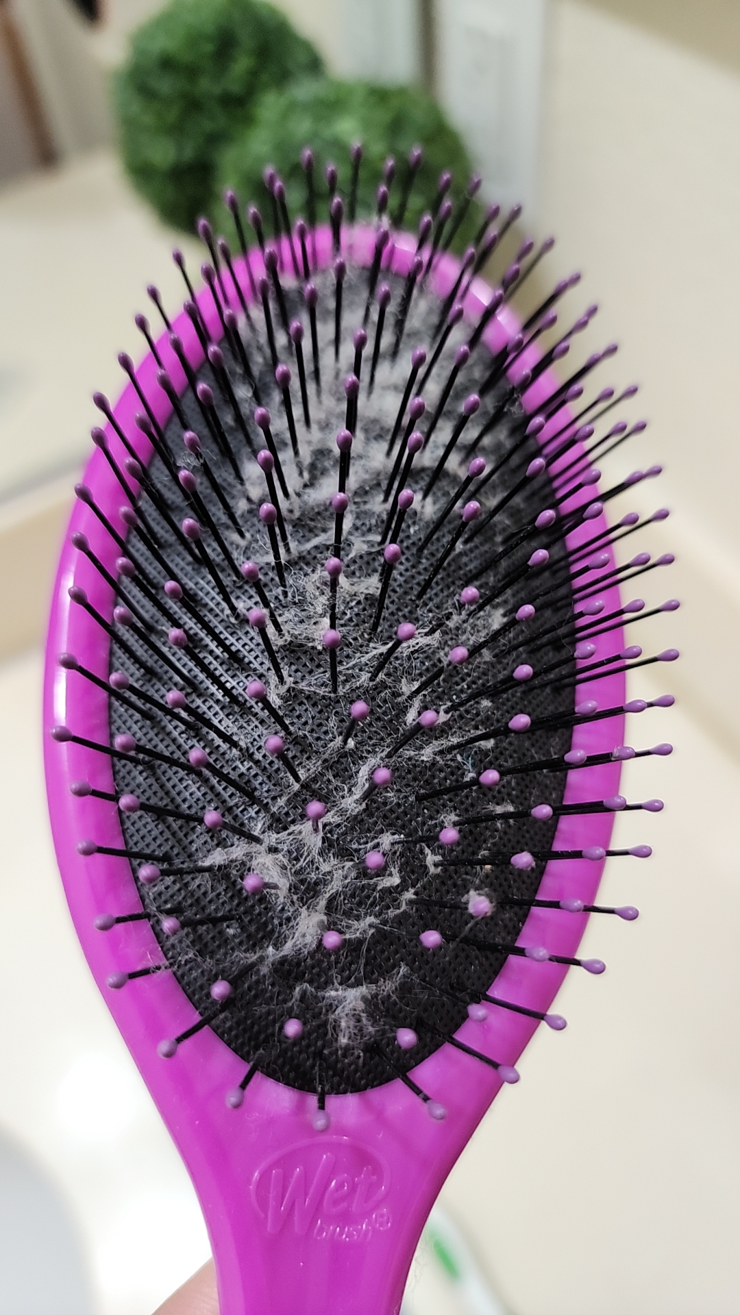 how to clean this wet brush for hair?? never happened before..🤔 : r