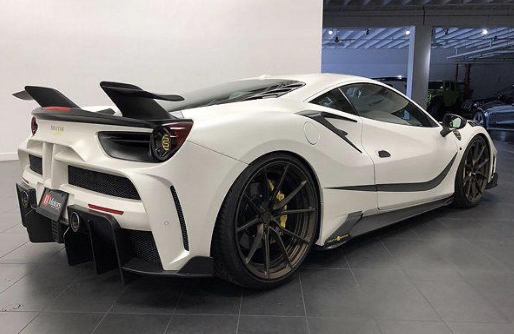 Custom Ferrari 488 GTB built by Creative Bespoke. Absolutely