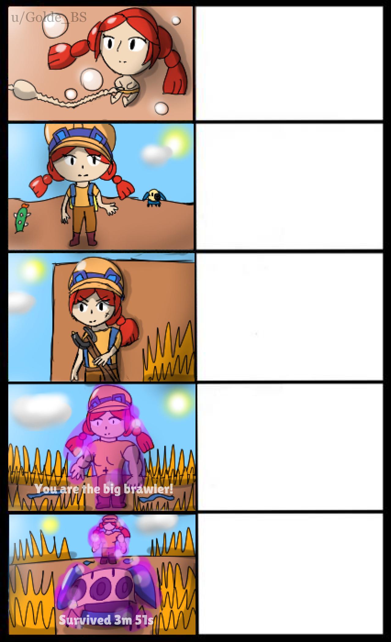 Jessie's Evolution meme template! (Feel free to use it) Brawlstars