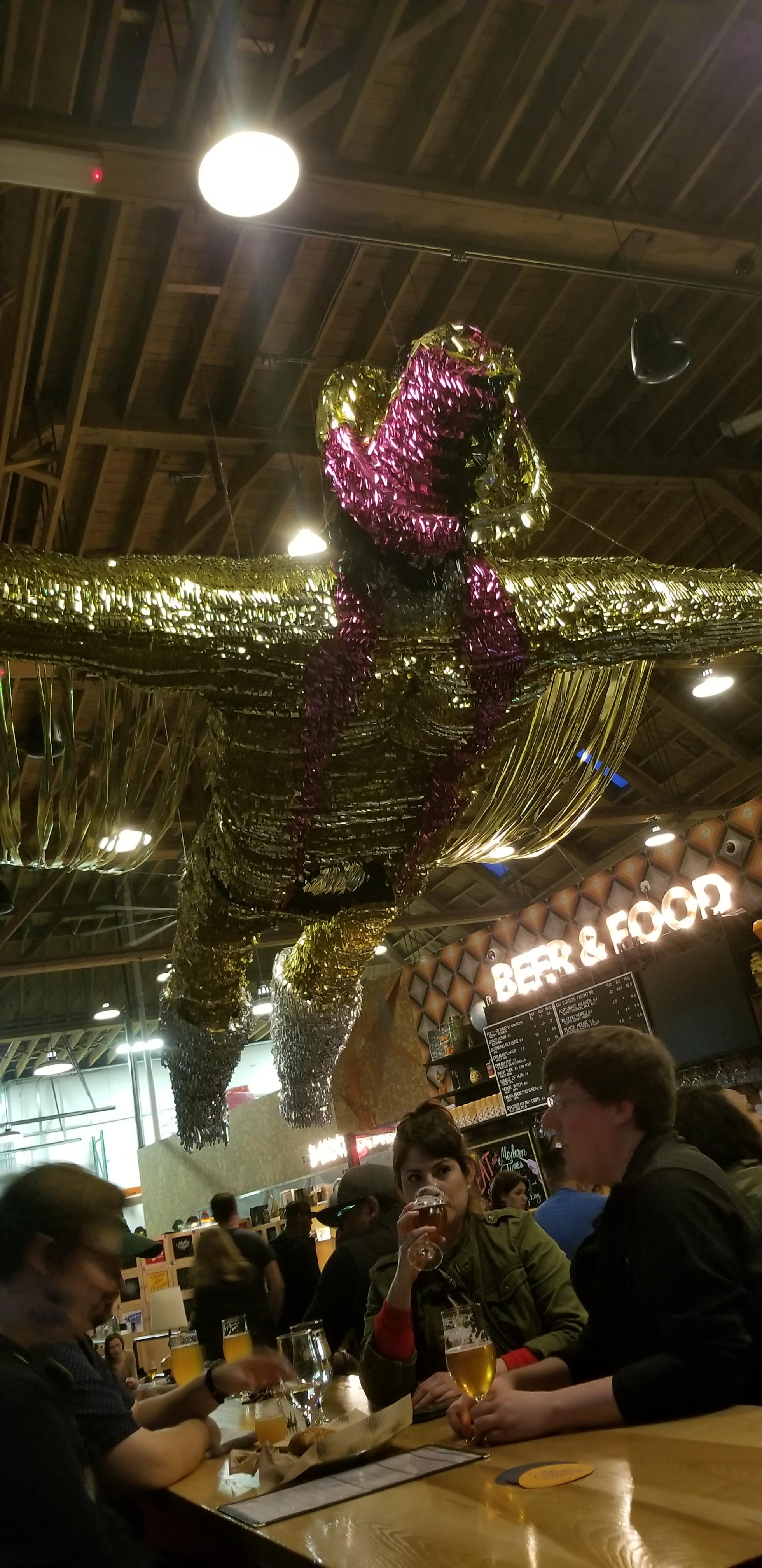 Giant Macho Man Float at this Brewery. r/SquaredCircle