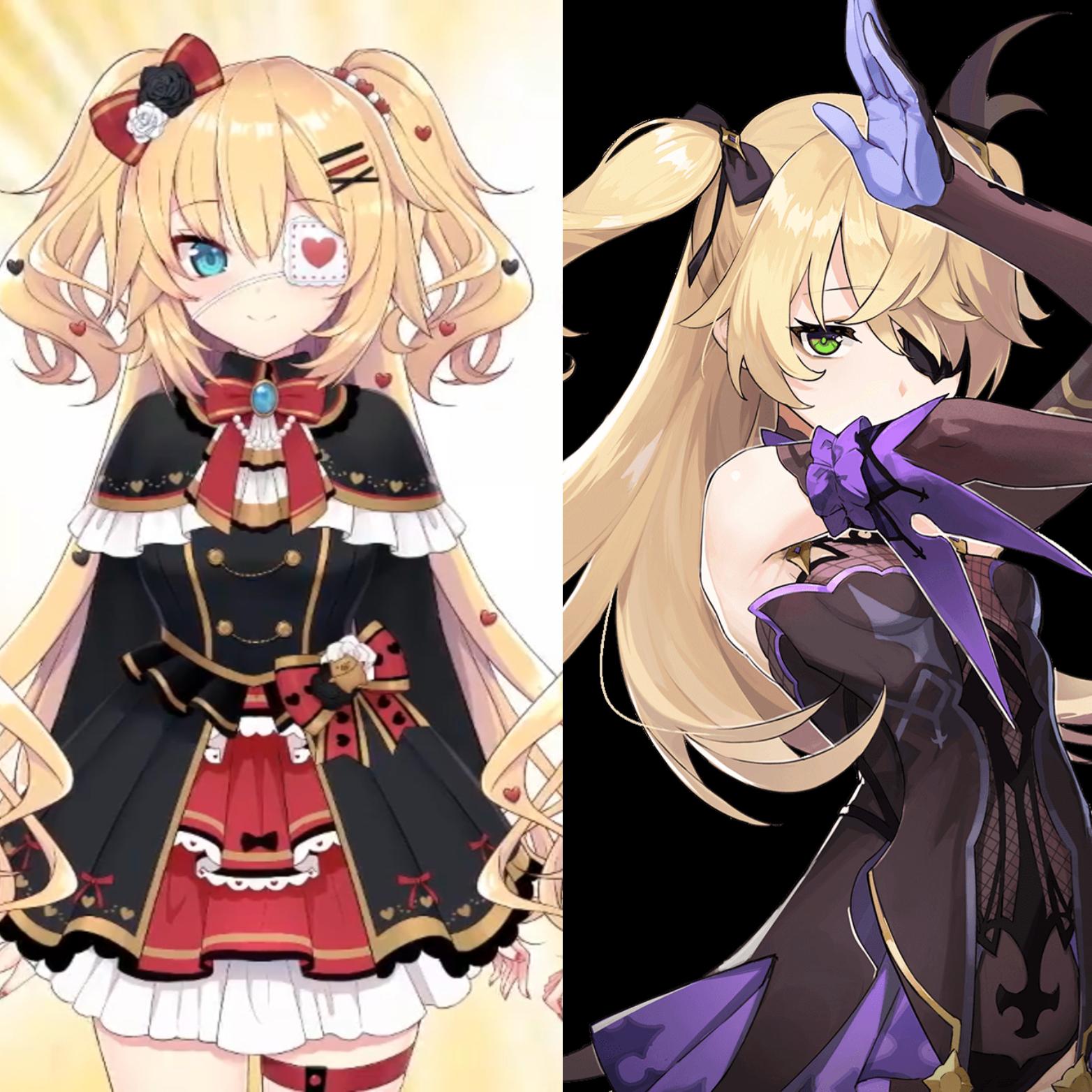 Damn I didn't know they added a new skin for fischl r/Hololive