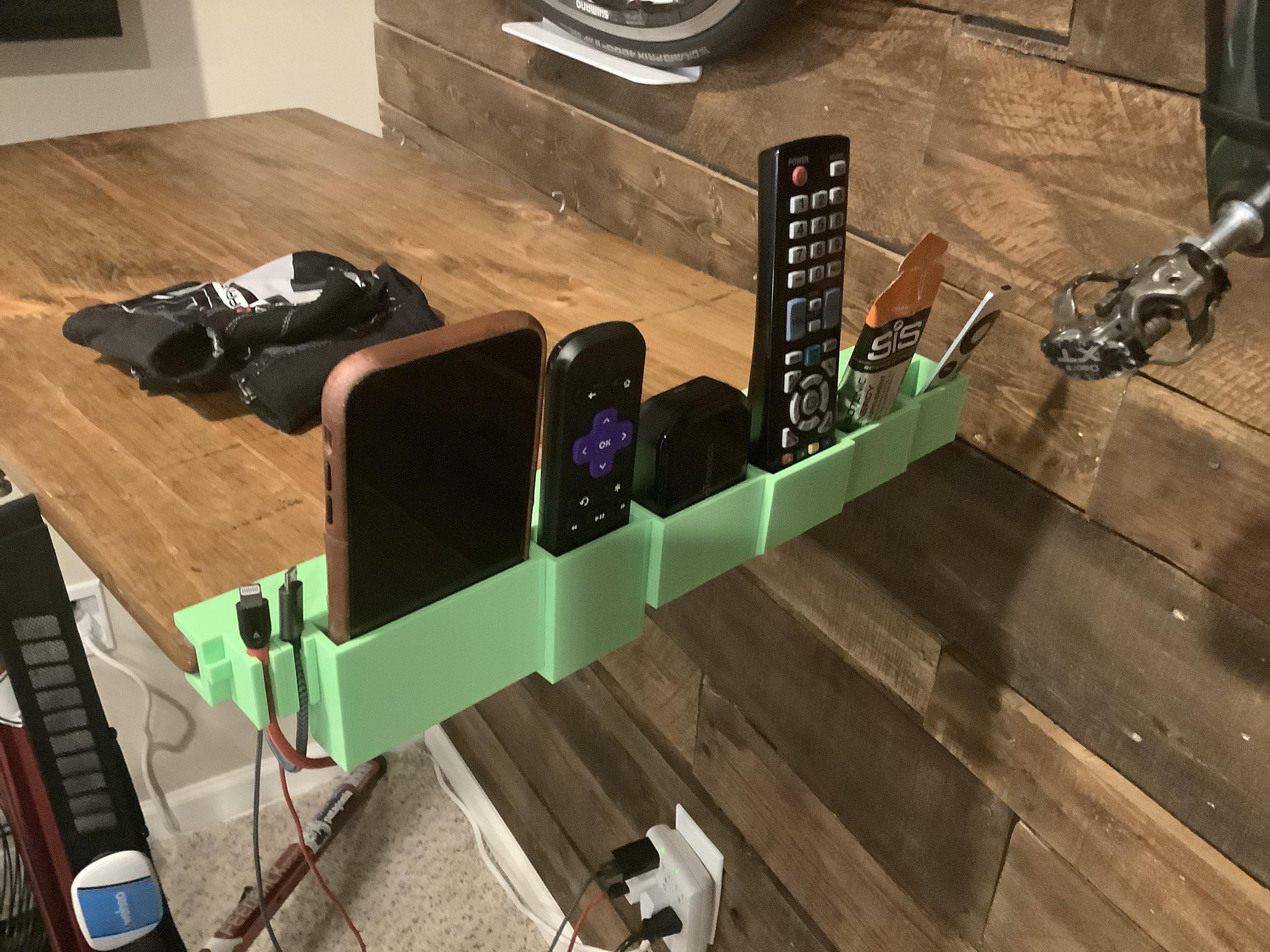Modular Rail System Organizer for Indoor Cycling Table r/trainerroad
