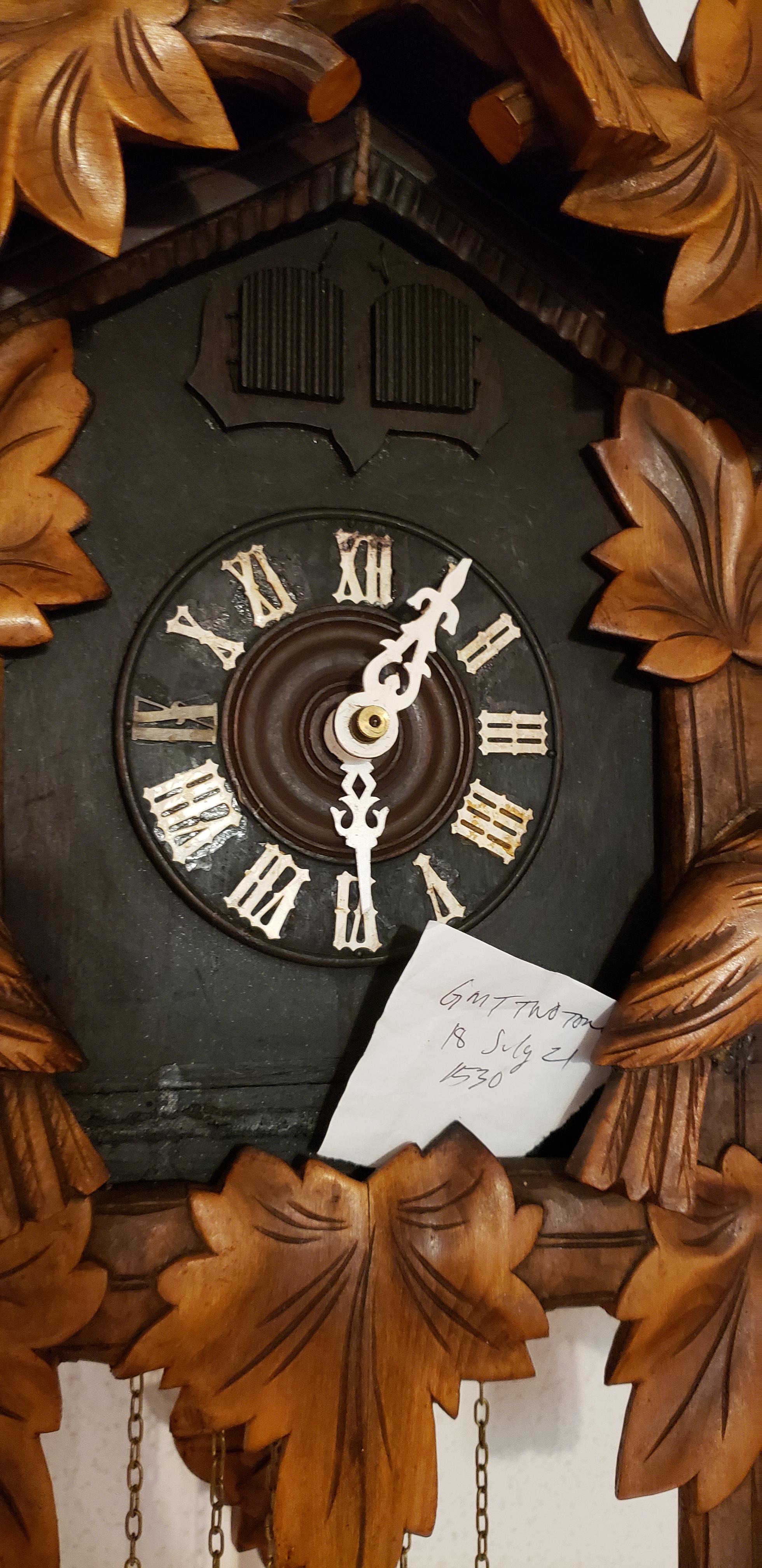 [WTS] Antique German Cuckoo Clock rare two bird r/Watchexchange