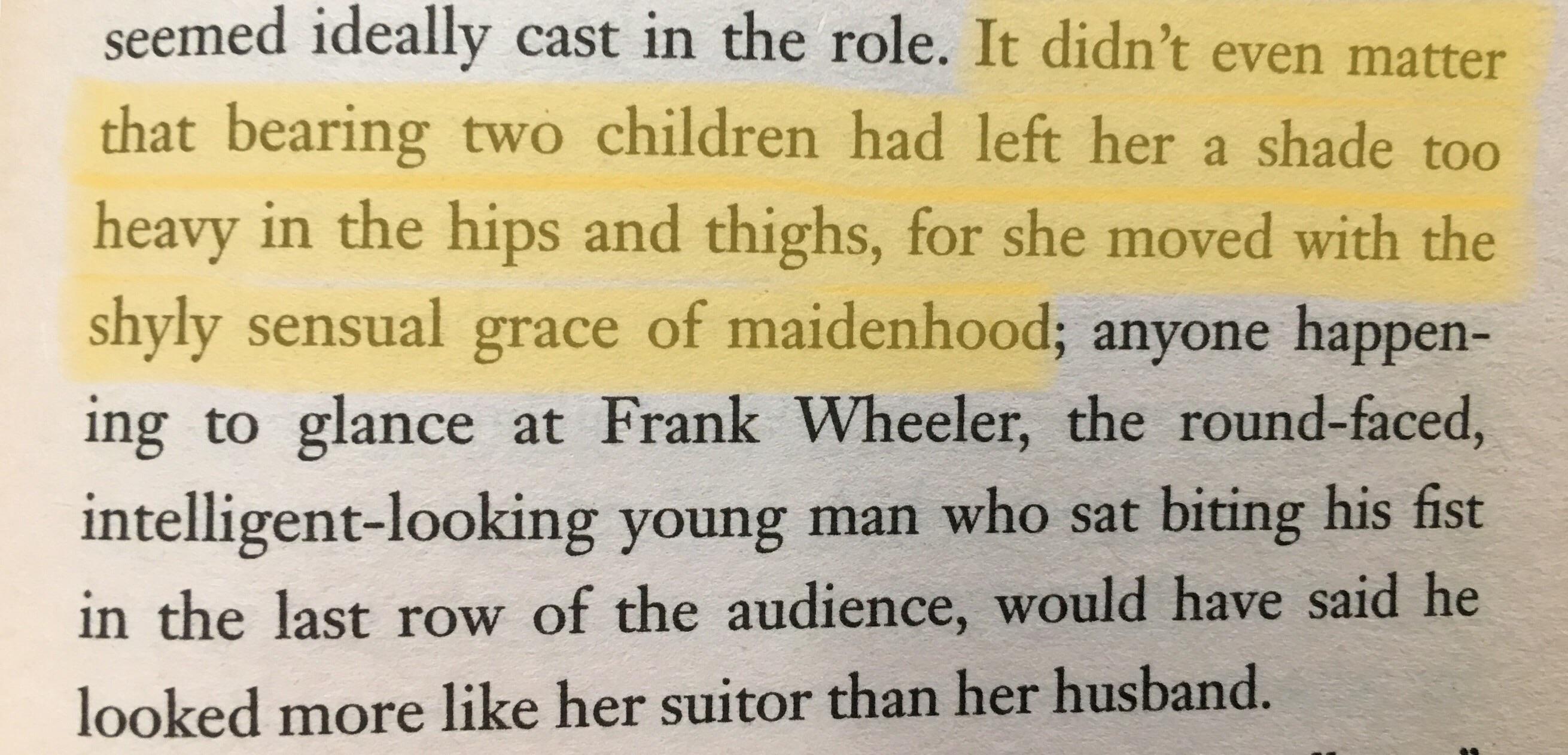 Revolutionary Road, p9, by Richard Yates (1961) r/menwritingwomen