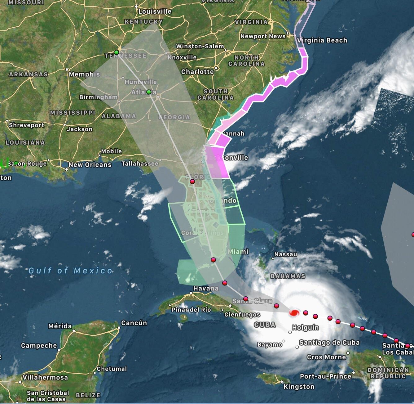 [FORECAST] 2 DAYS Category 4; Landfall in South Florida. Landfall