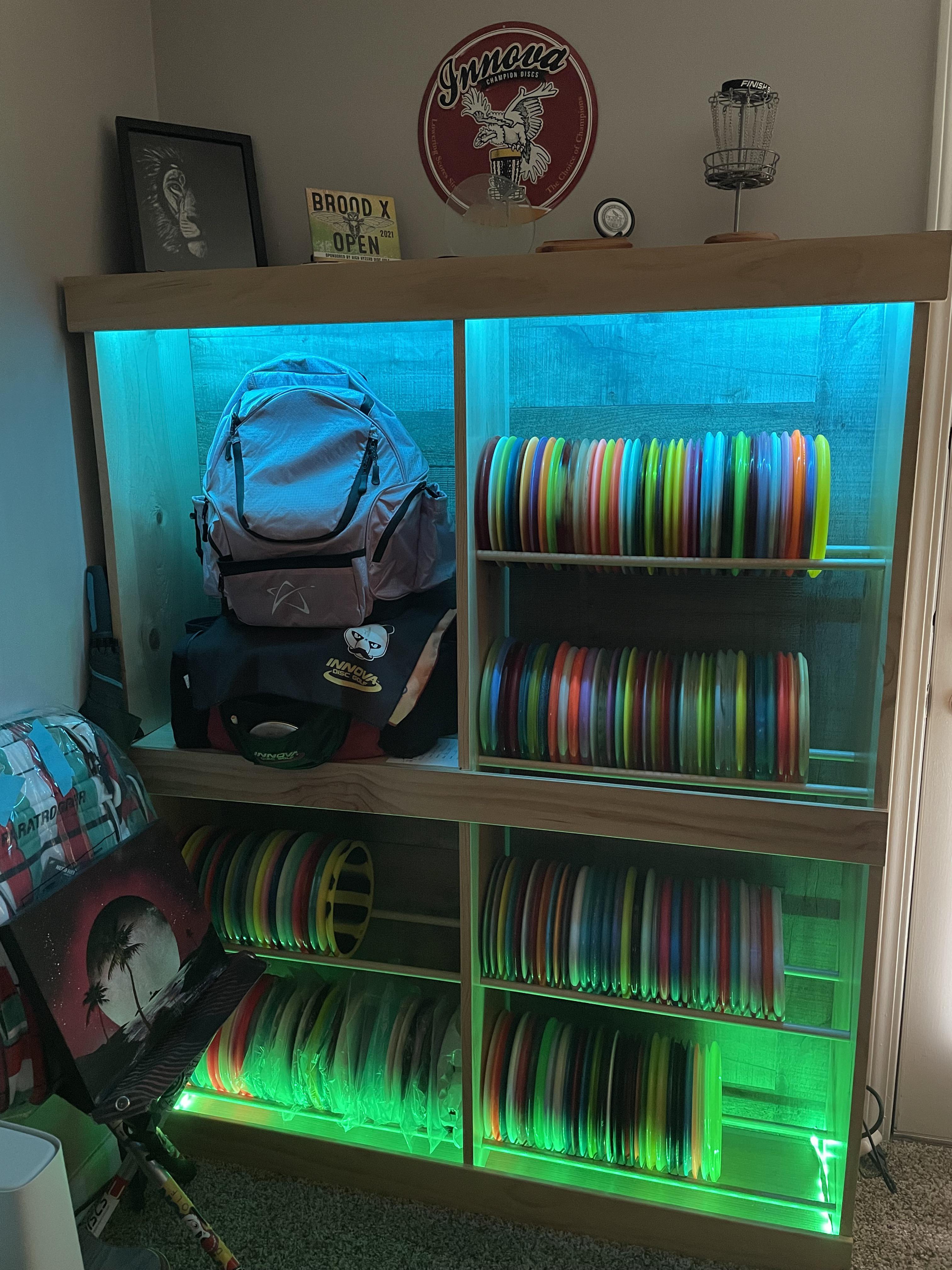 Let’s see your disc golf racks! r/discgolf