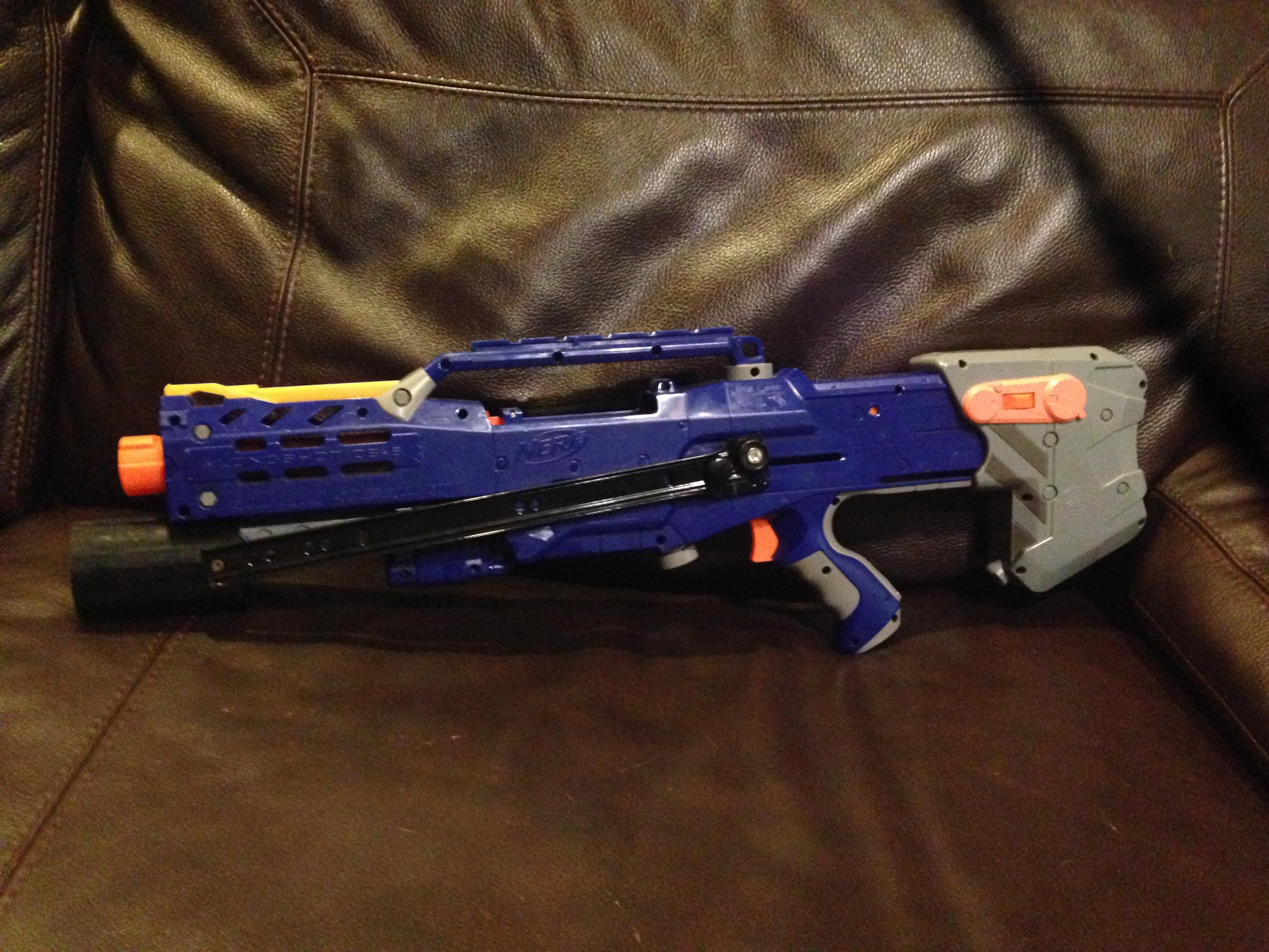 I'm to cheap to buy a longshot pump kit Nerf