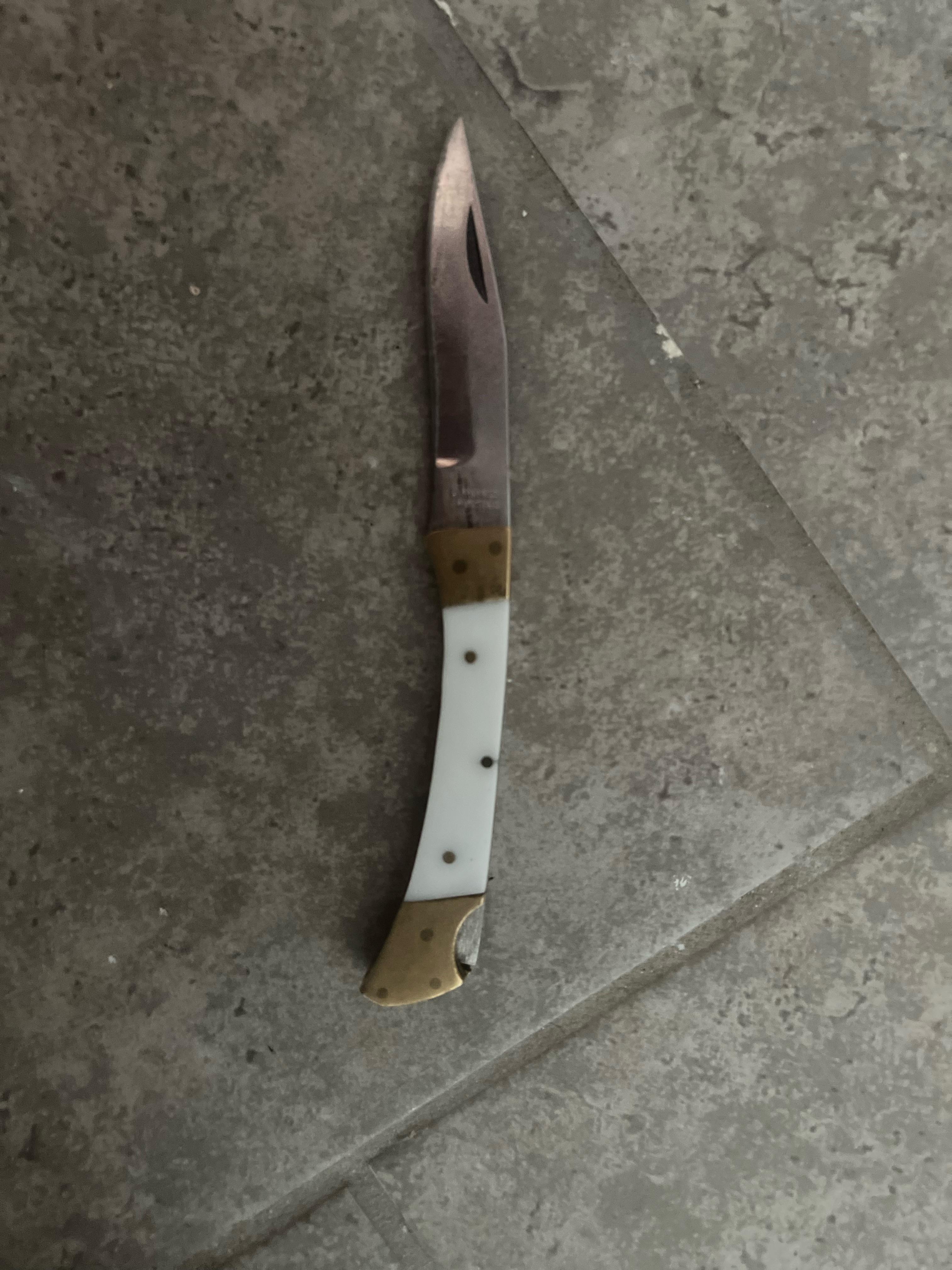 Stainless steel pocket knife from Pakistan. Anyone have any info on