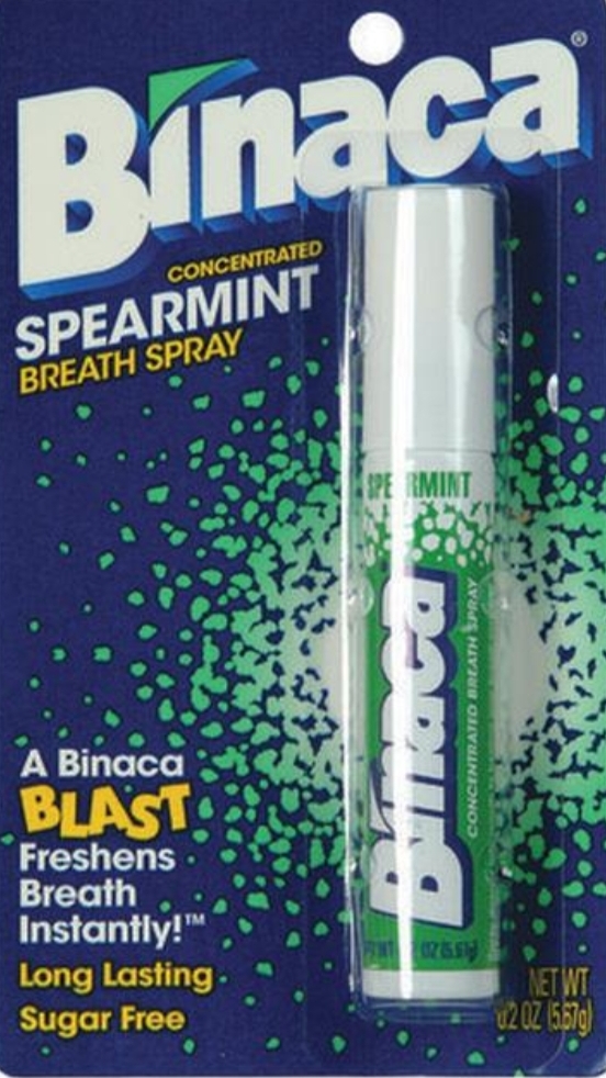 Binaca Breath Spray r/nostalgia