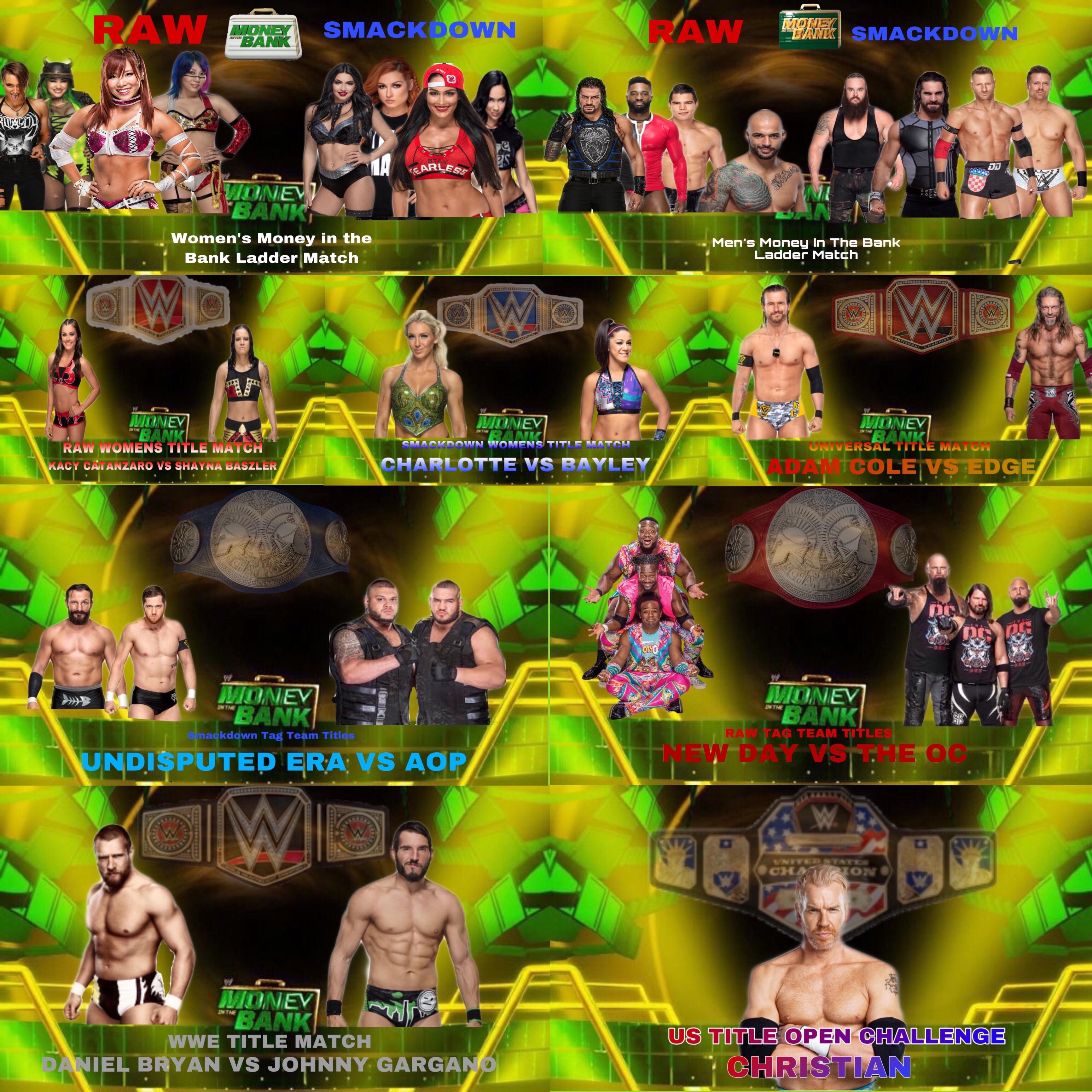 This is my MITB Match Card r/WWEGames