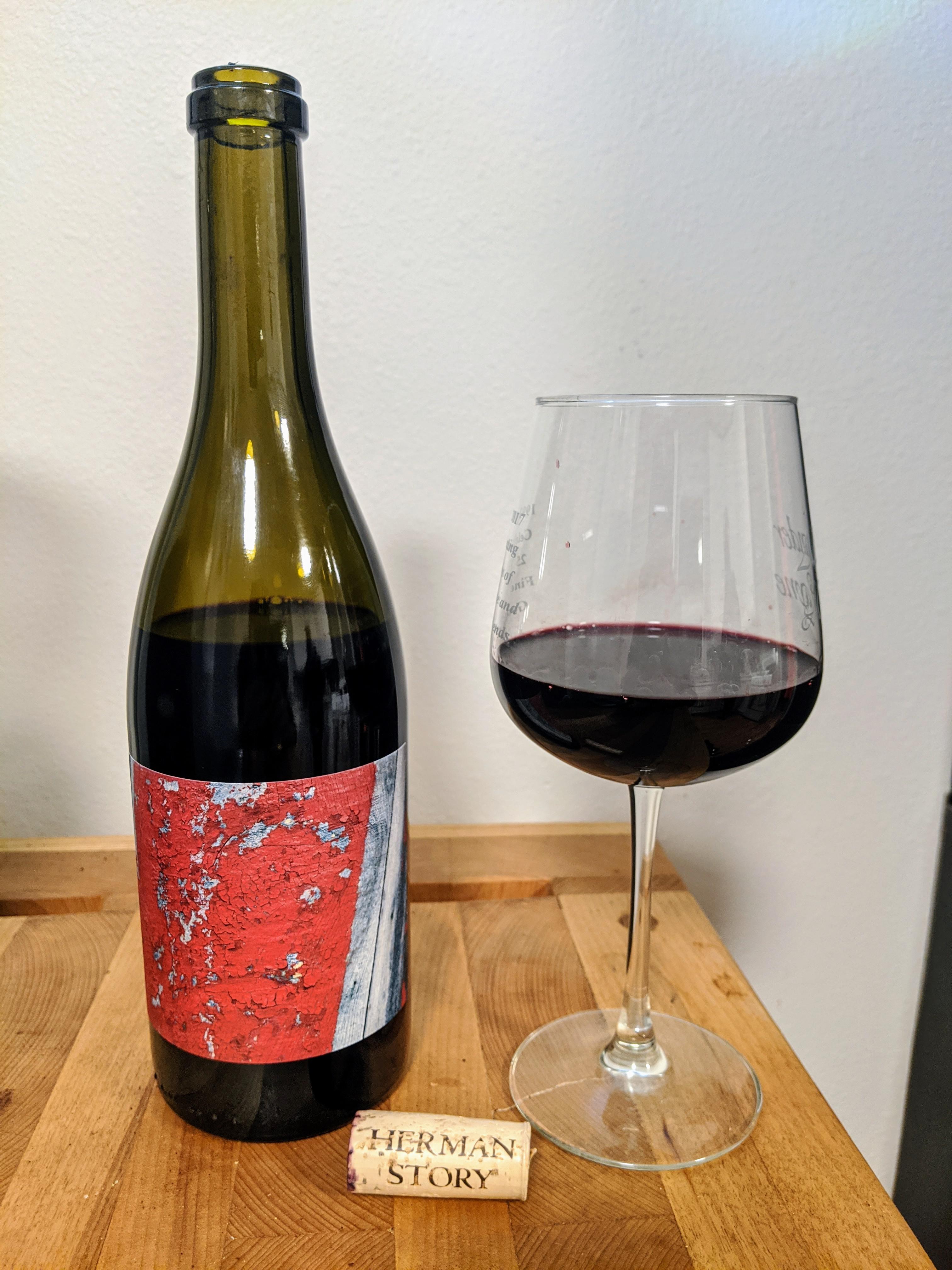 Herman Story 2018 Nuts & Bolts Syrah r/wine