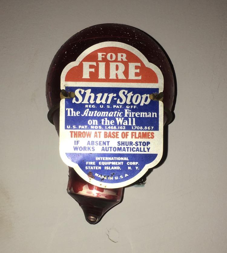 Antique Fire extinguisher from the early 1900’s. This extinguisher was