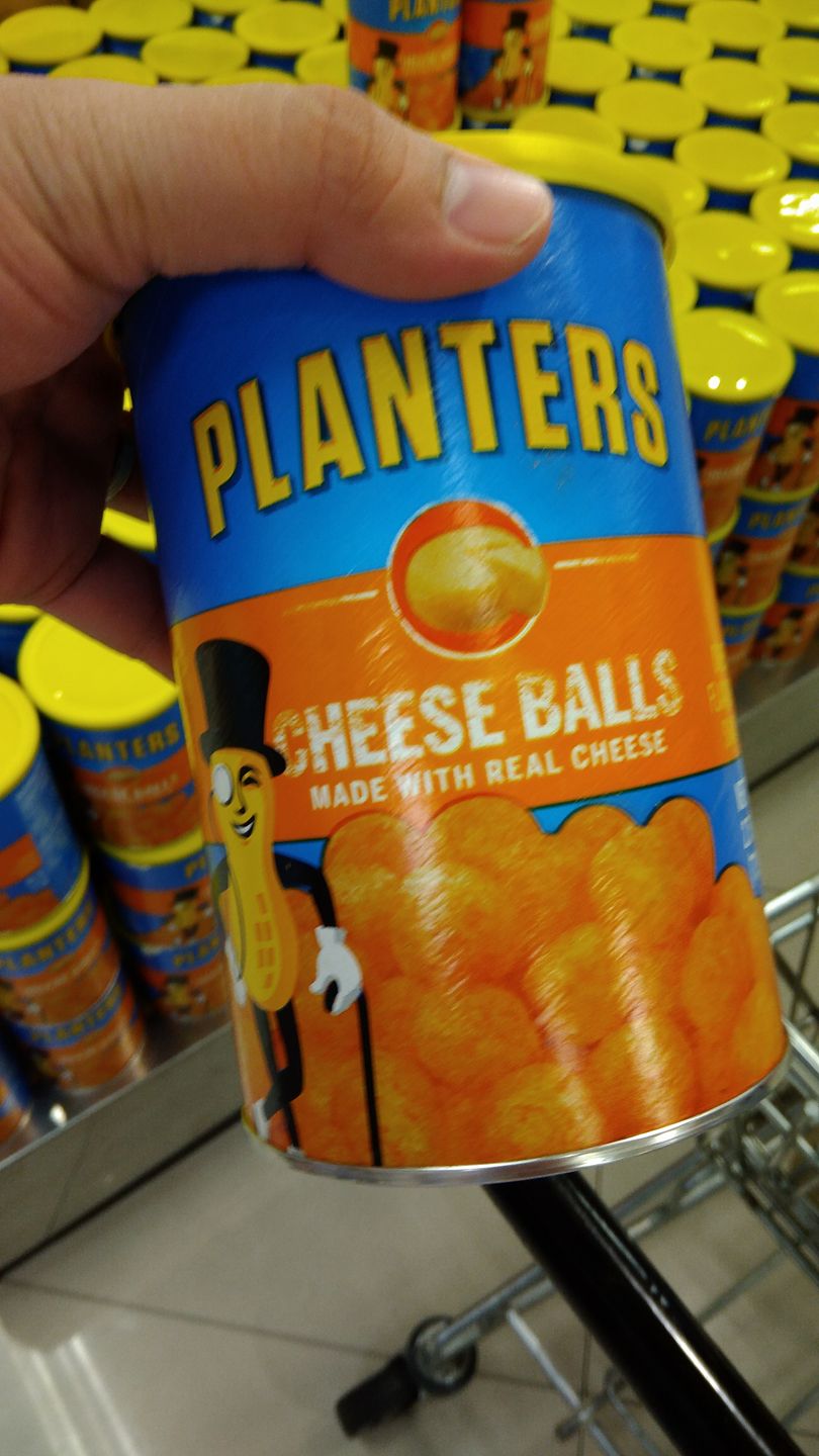 Found some Planters Cheese Balls at Rustan's Grocery. r/Philippines