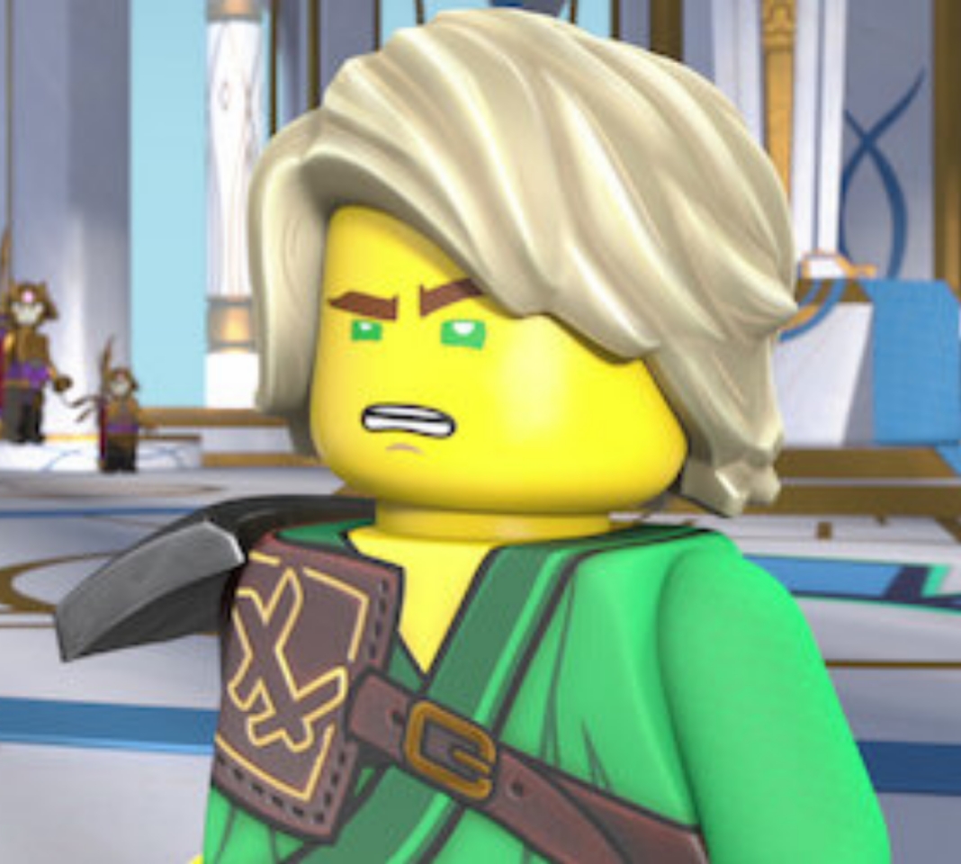 Is Lloyd's hair turning brown?? r/Ninjago