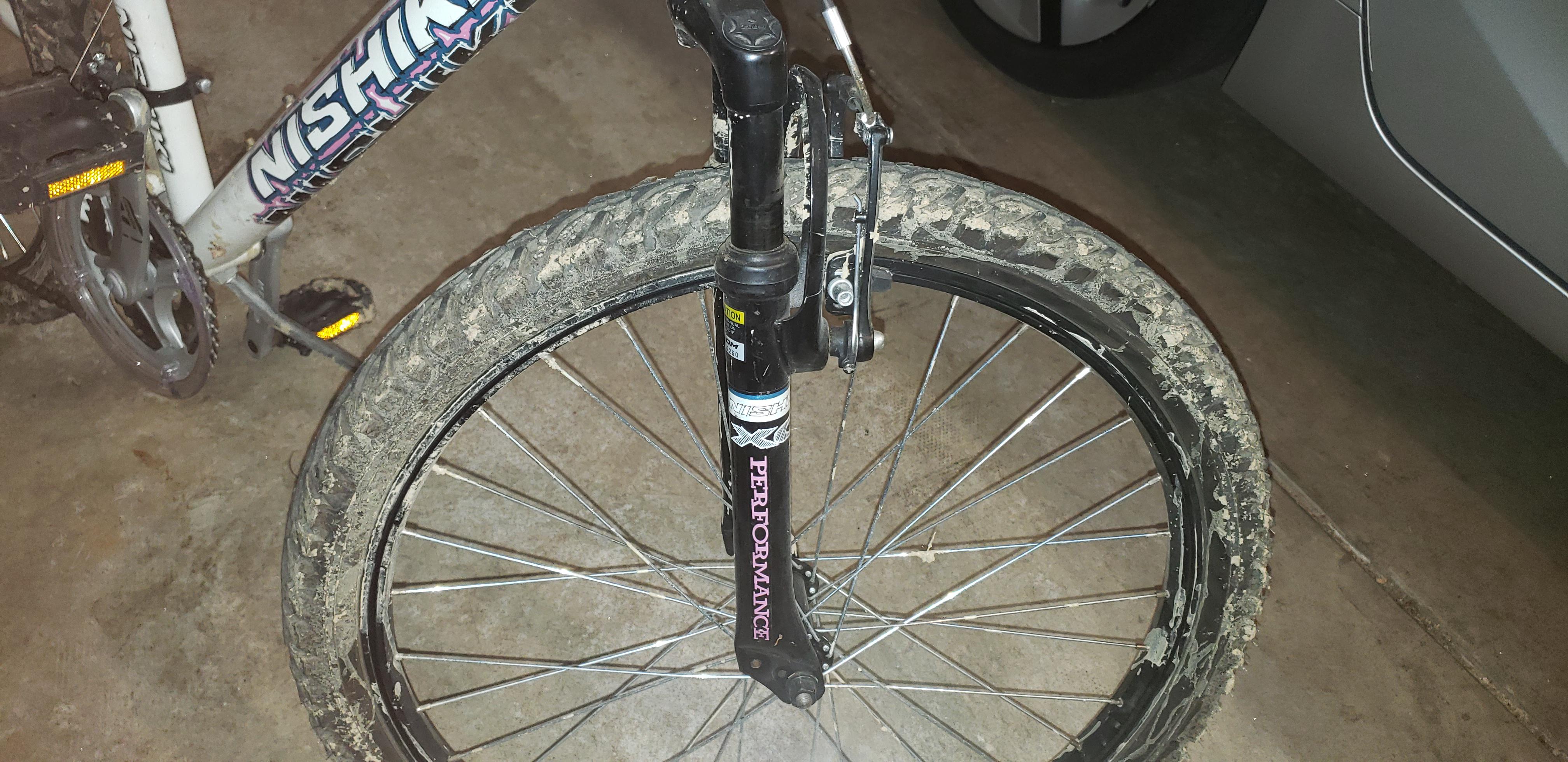 Nishiki fork. Anybody ever taken one of these apart? Its my son's bike and its seized up. I've