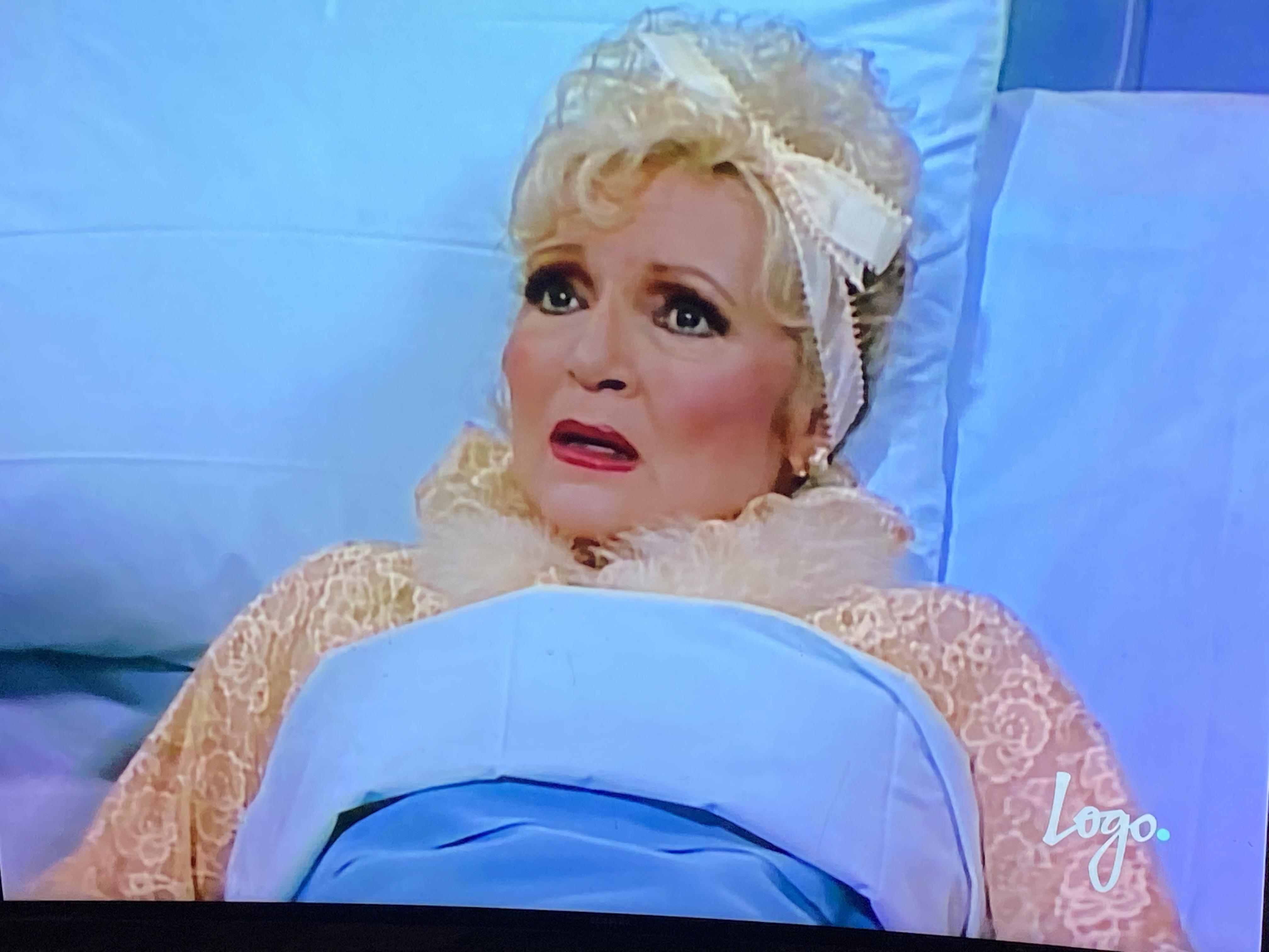 Betty White as Ellen, Mama’s daughter, on Mama’s Family. Two episodes