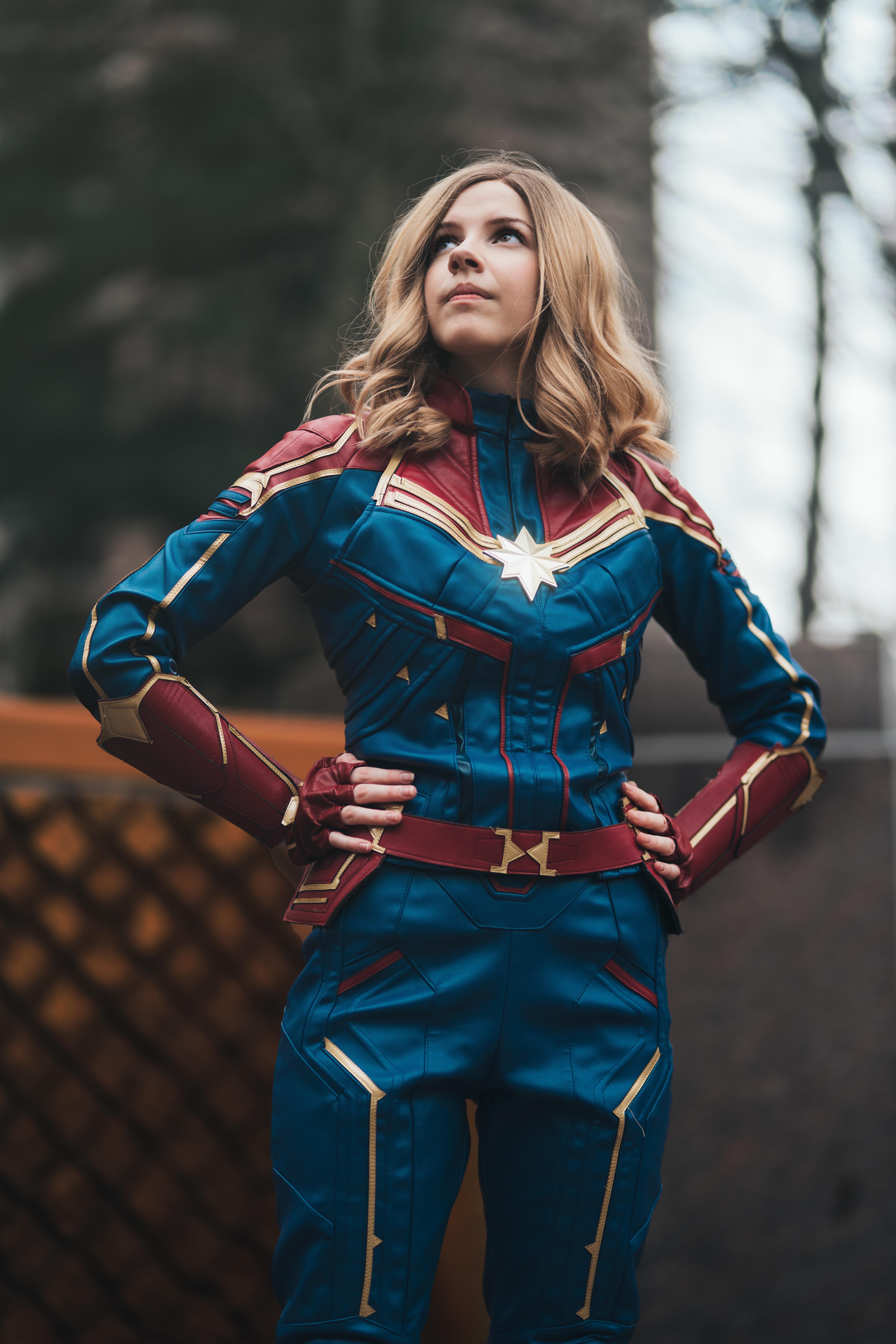 My Captain Marvel cosplay (photo by notshinsoku) r/marvelstudios