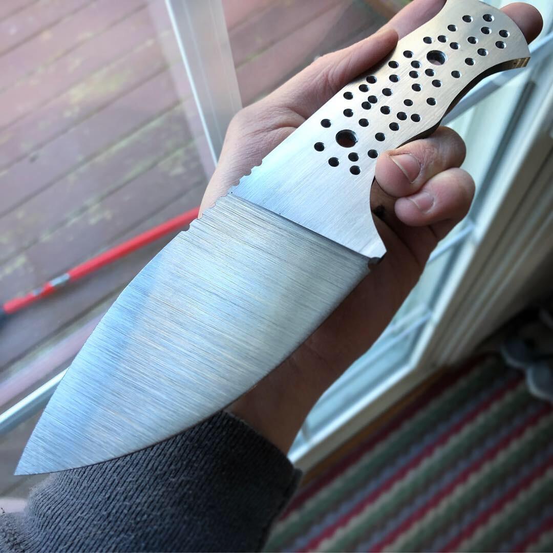 Full Flat Grind Anyone? Ready for Heat Treat🔥 r/knifemaking