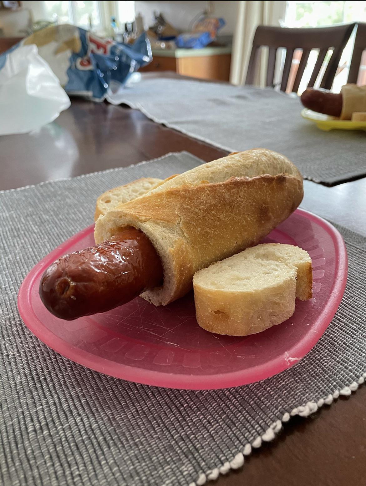 I ran out of hot dog buns r/Only_Food