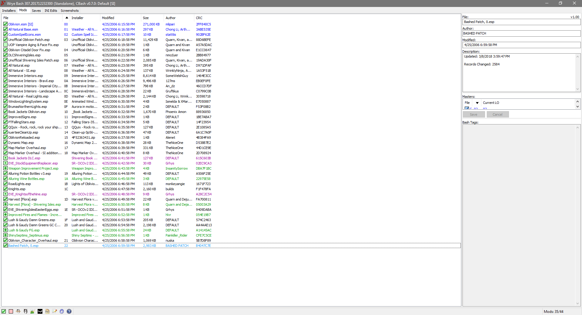 why does my game crash whenever i try to make a new game? oblivion