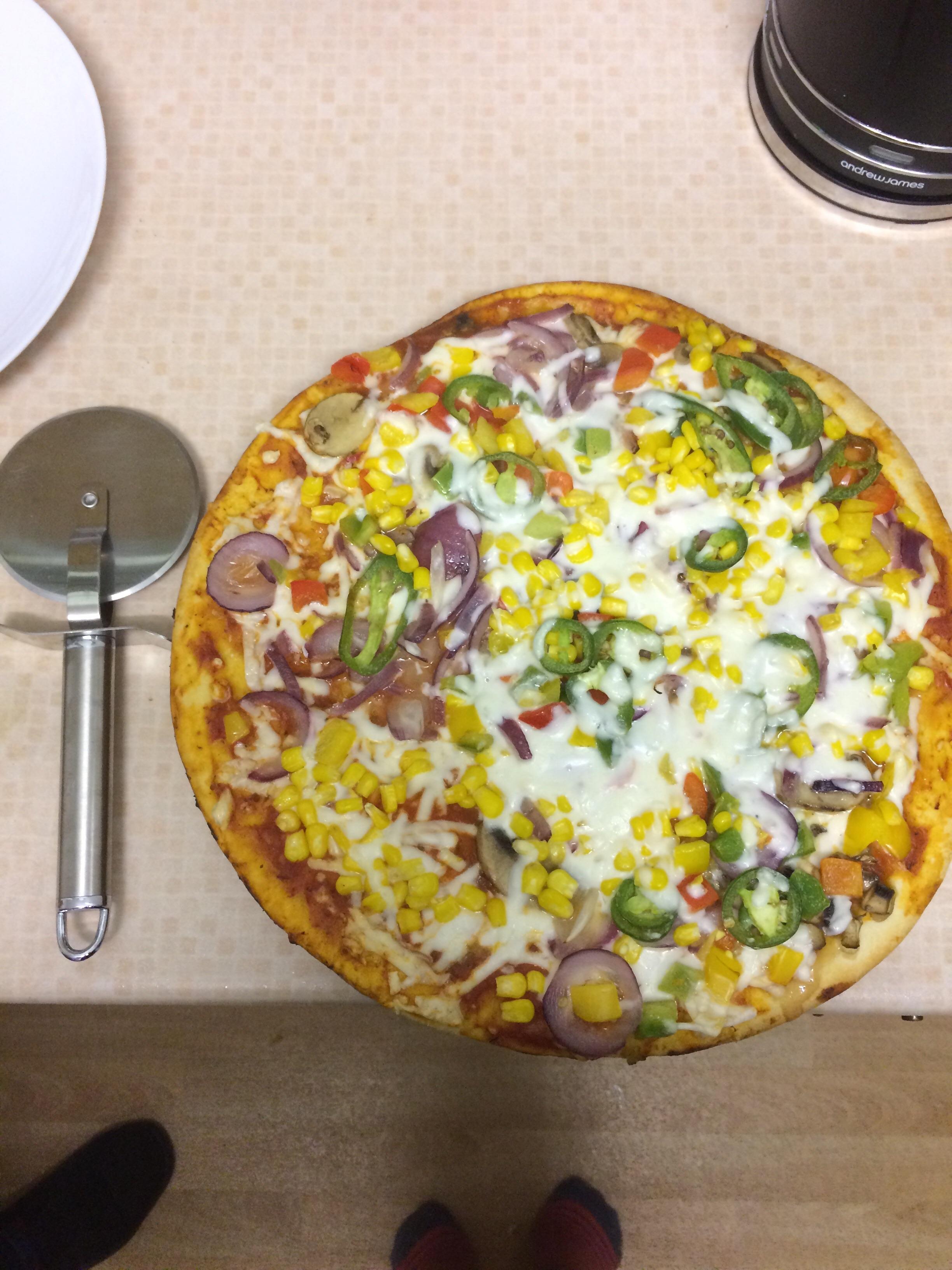 Asda you beaut. £3.50 for a fresh 14” fully loaded pizza with vegan cheese. r/veganuk