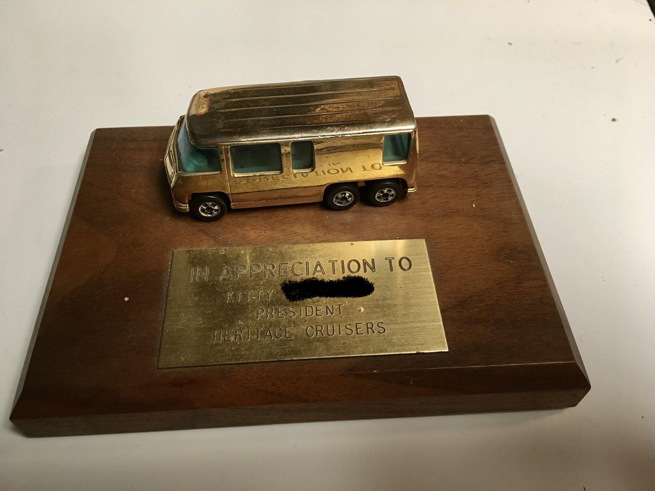 Golden GMC MotorHome r/HotWheels