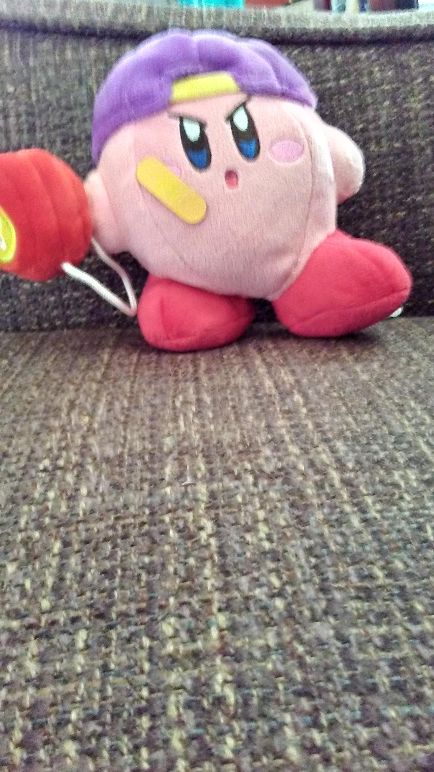 Found this puff ball at wallmart r/Kirby
