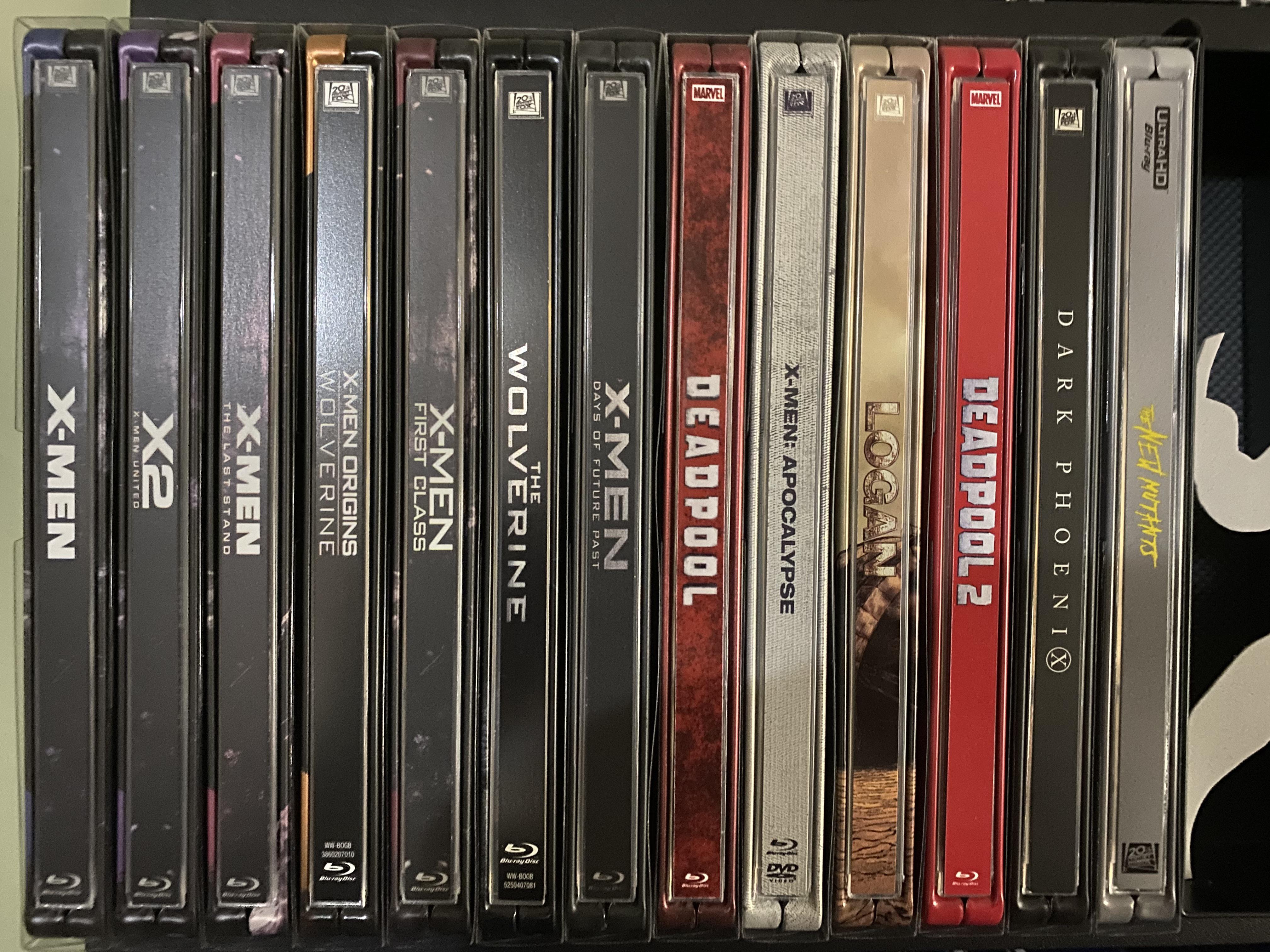 XMen film series is finally complete r/Steelbooks