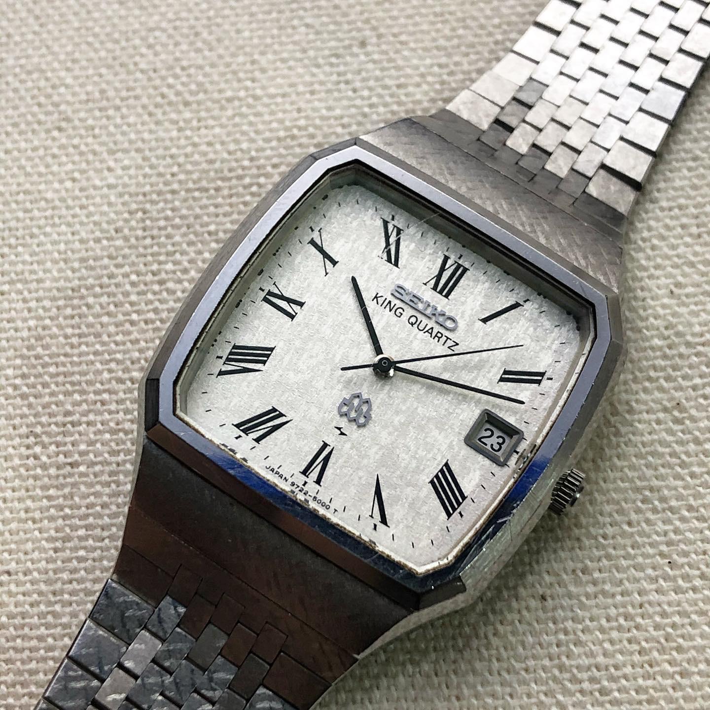 [WTS] Seiko King Quartz 97225000 Double Wuartz Textured Dial October 1979 r/Watchexchange