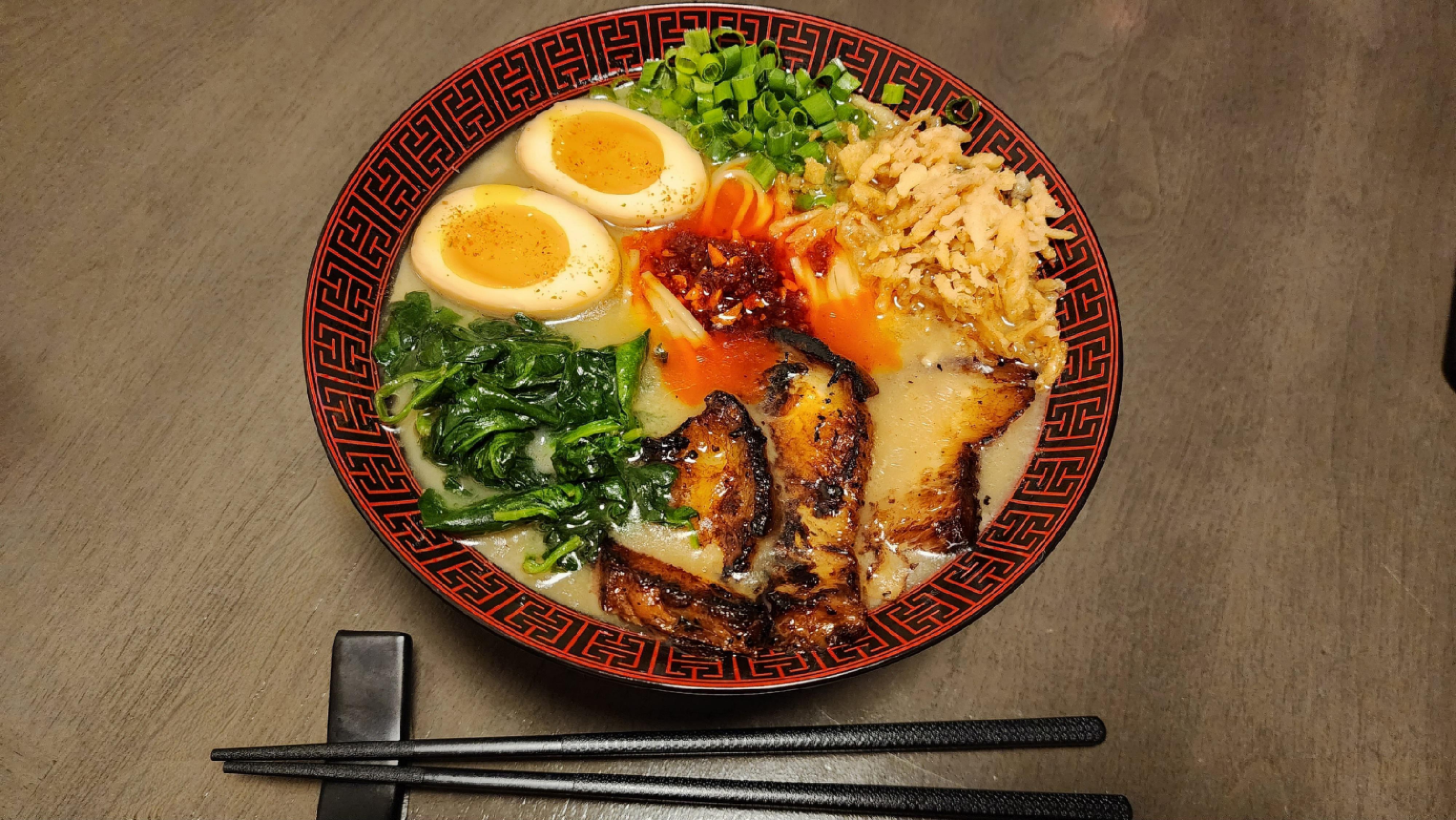 first time making a gyukotsu ramen r/ramen