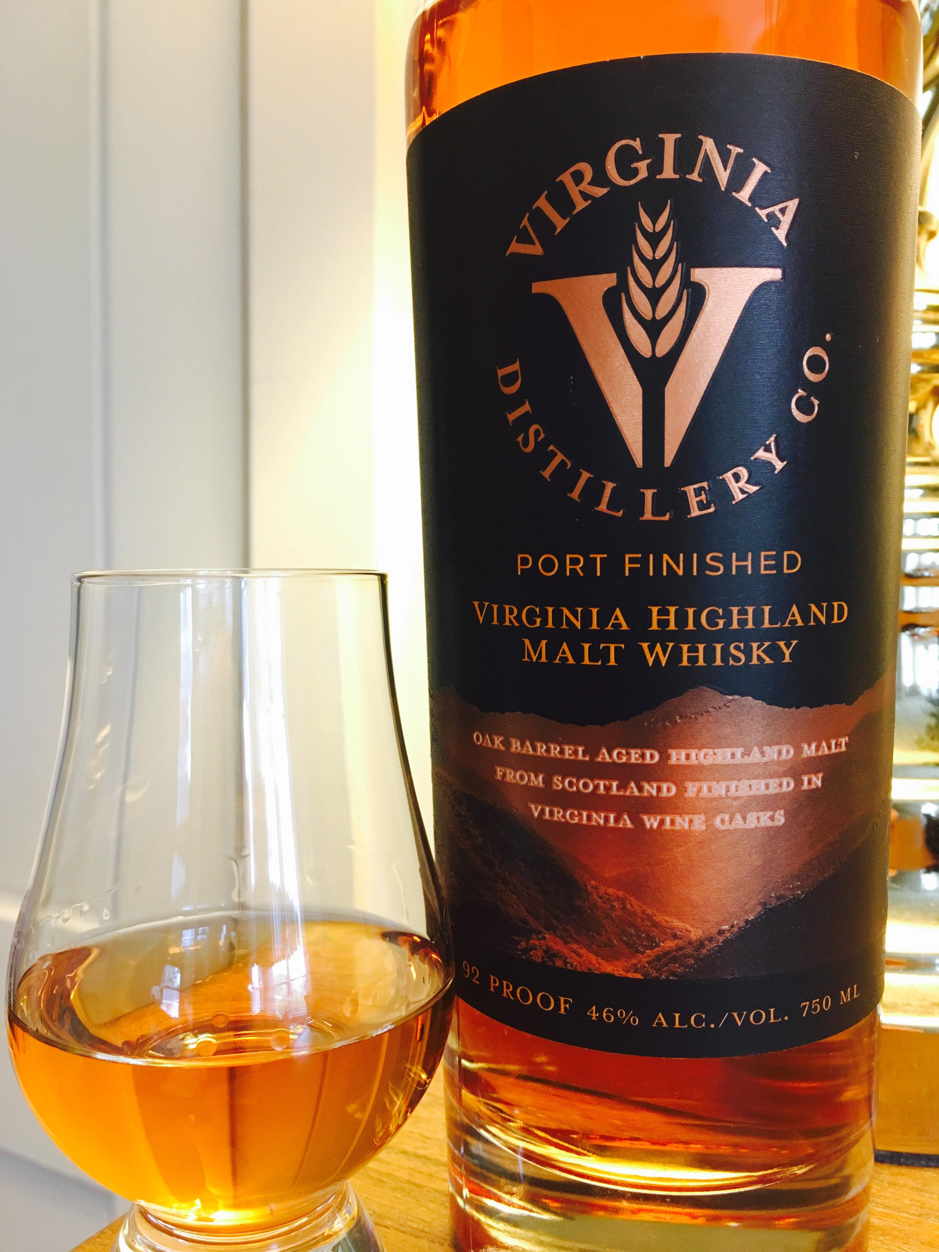 Review 7 Virginia Distillery Co. Port Finished Virginia Highland
