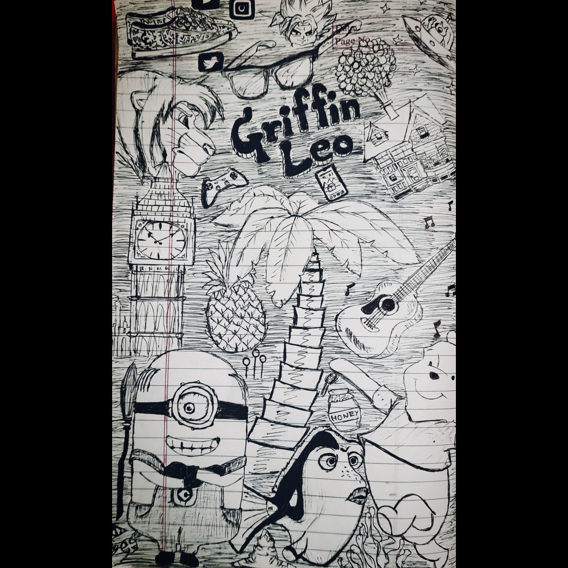 Doodle Art Zhc Space Drawing