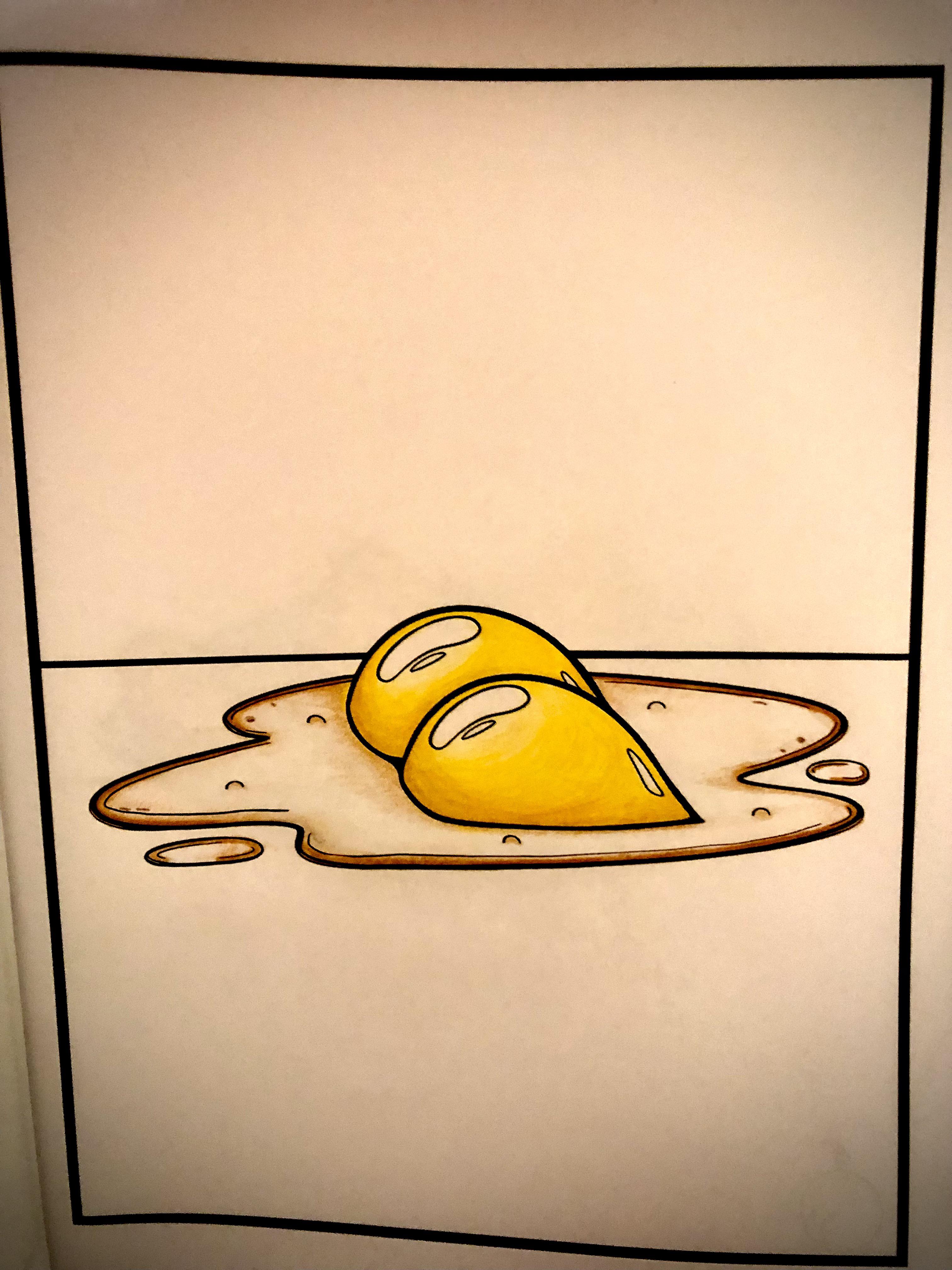 🍳Sunny side up cheeks! 🤣 Coloring book “Food but with Butts