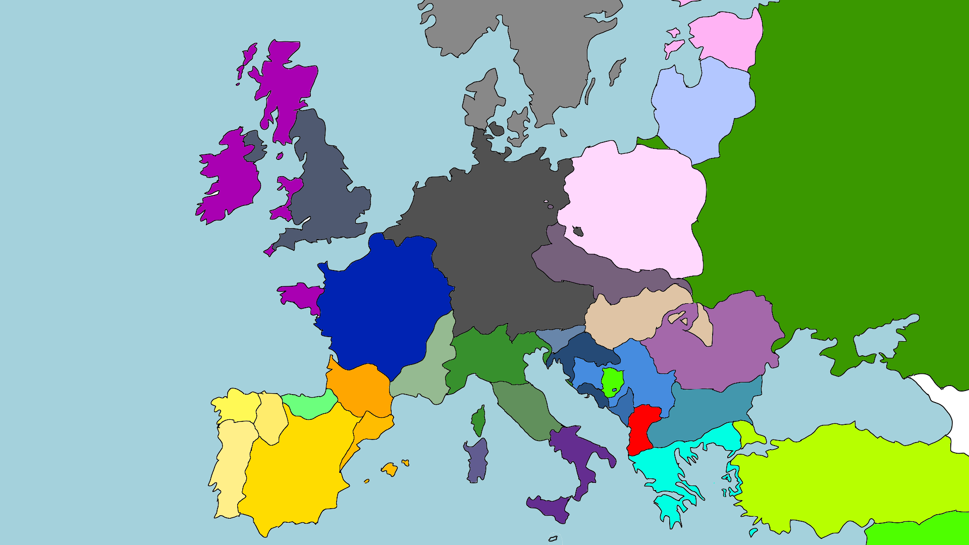 Cultural Events In Europe Summer 2024 Europe divided in Culture groups(Modern Day) MapPorn